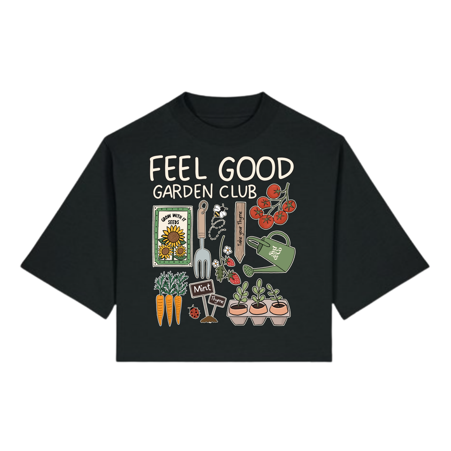 Feel Good Garden Club Boxy T-Shirt