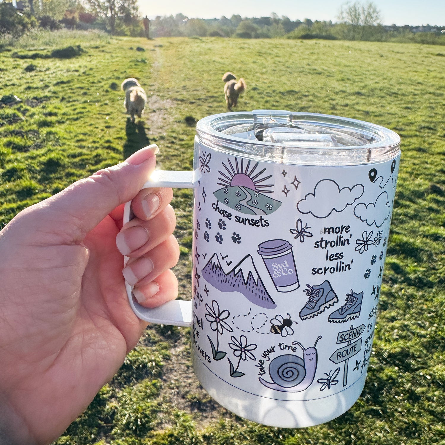 Feel Good Walking Club Travel Mug