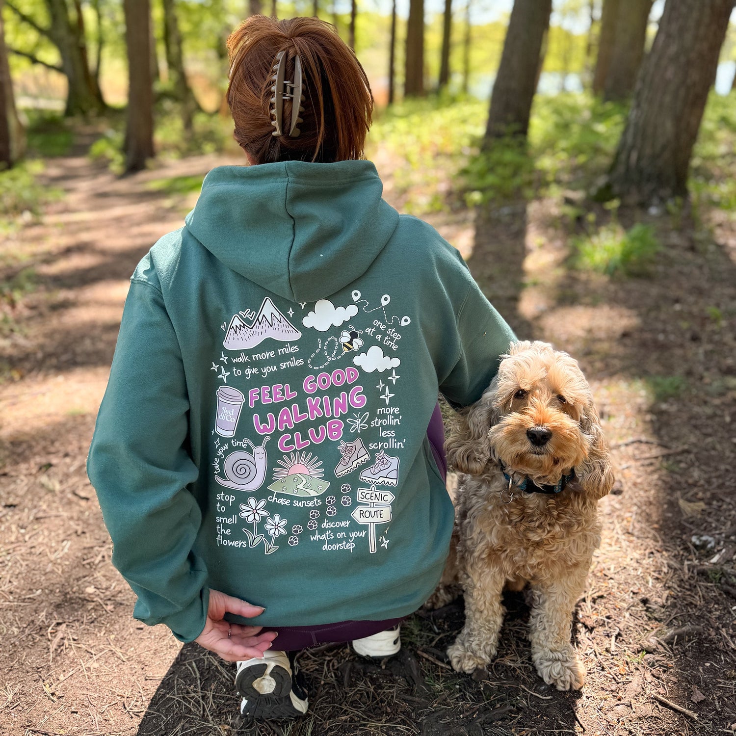 Feel Good Walking Club Hoody