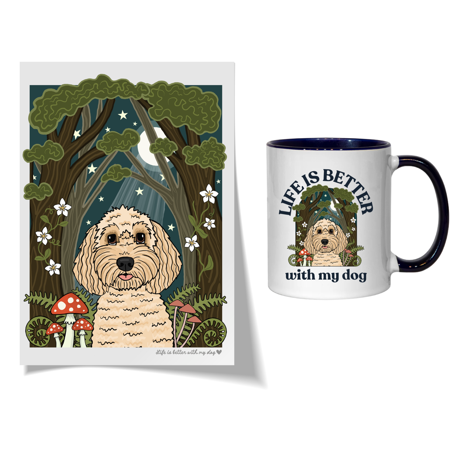 Life is Better Print and Mug Bundle