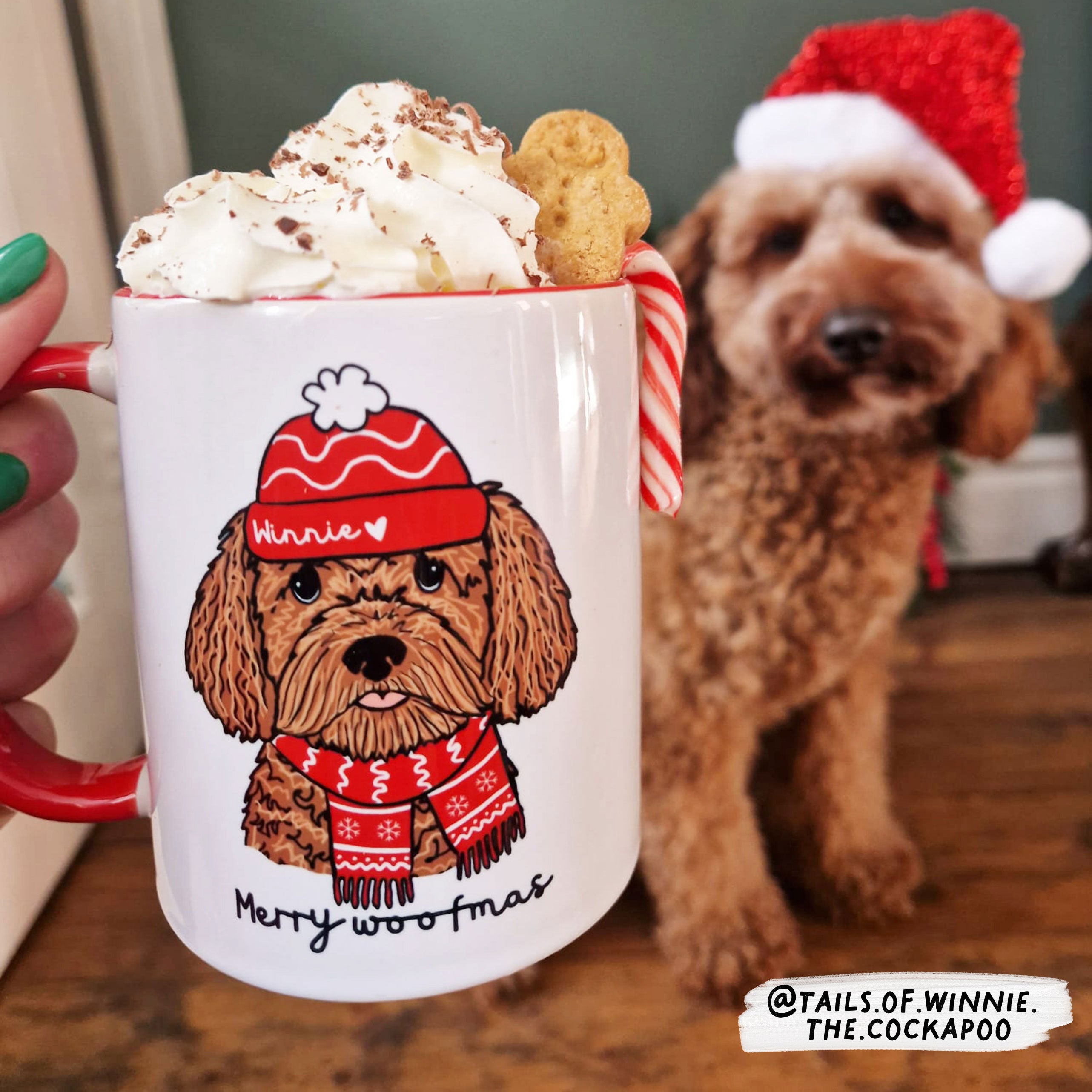 Merry Woofmas Christmas Mug