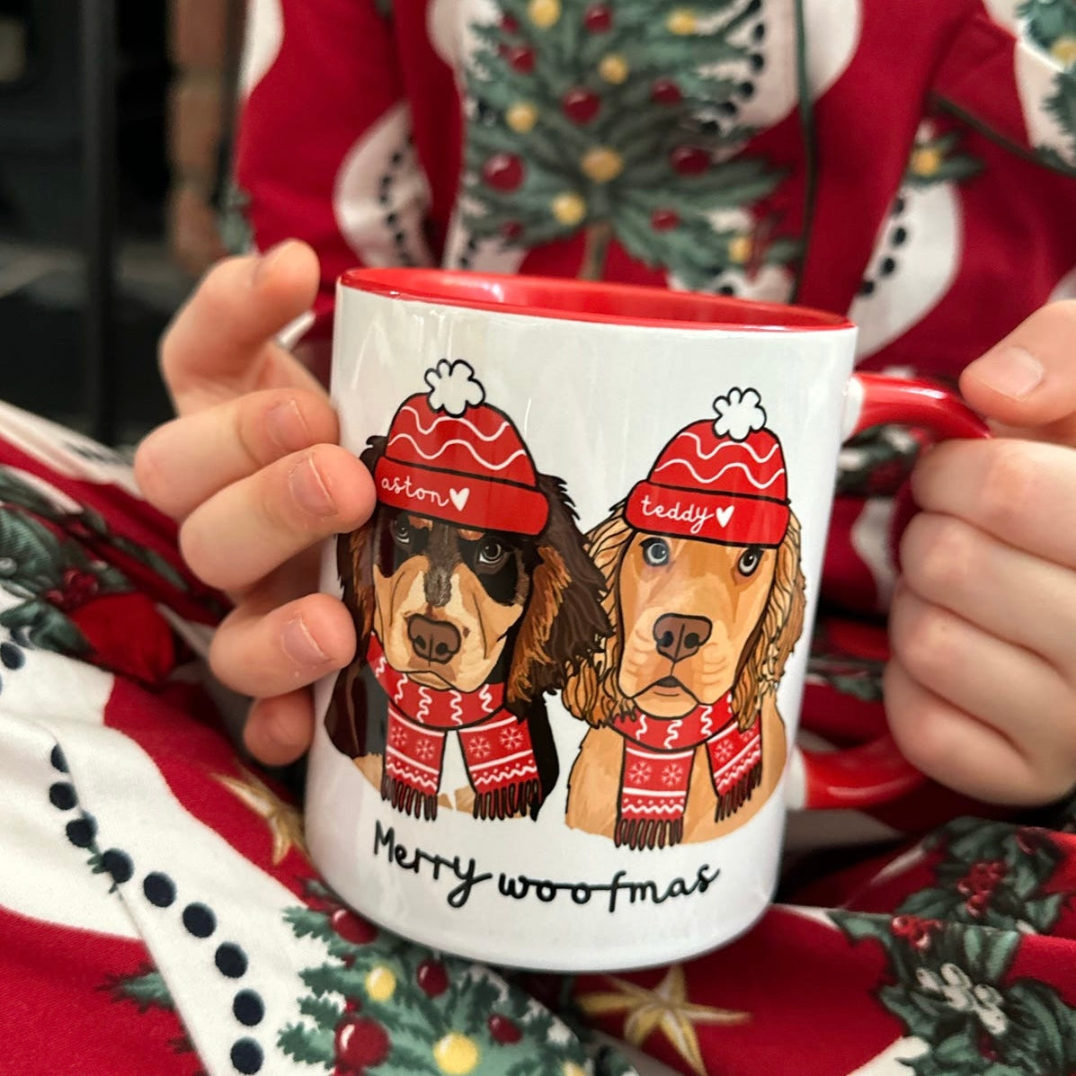 Merry Woofmas Christmas Mug