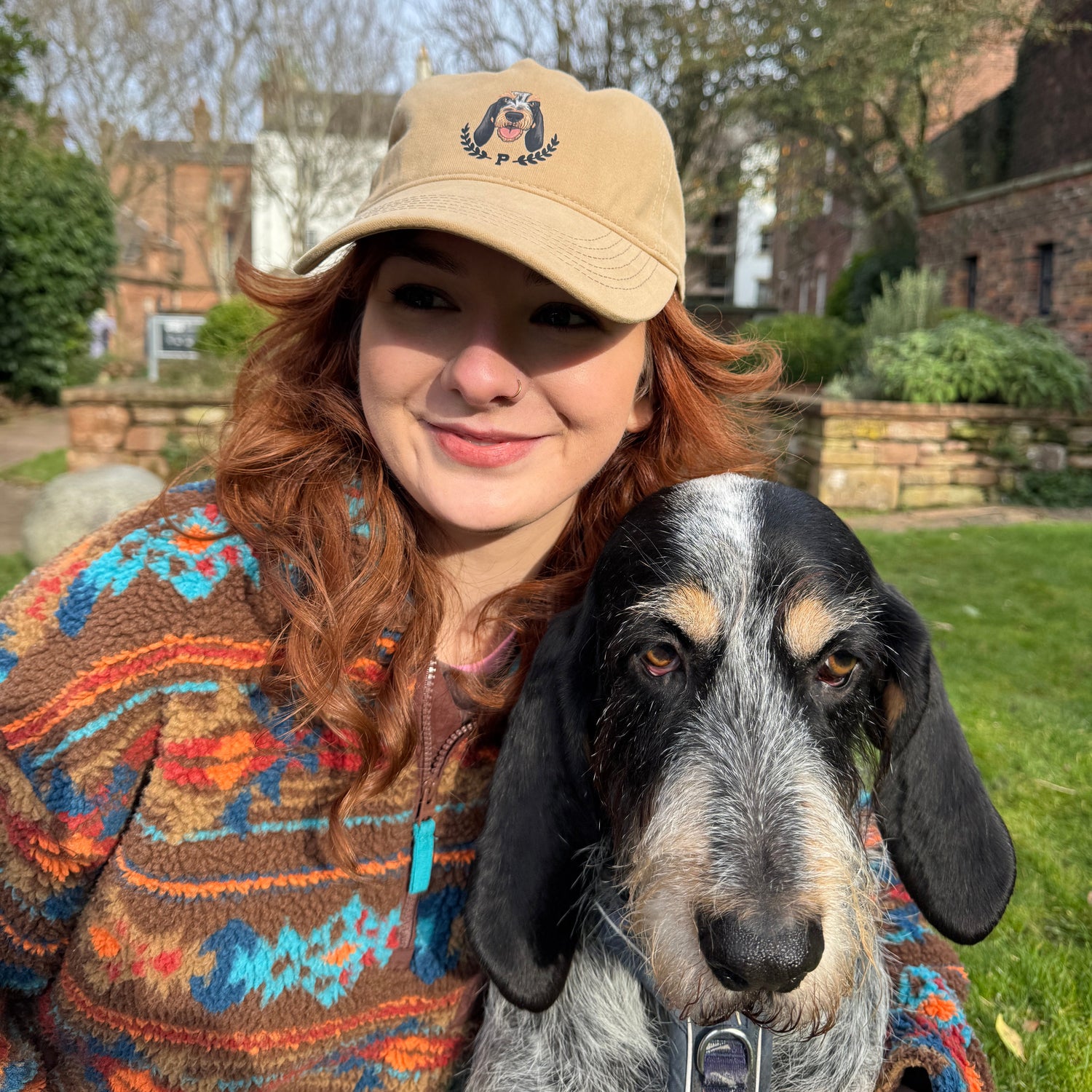 Personalised Dog Lover Varsity Cap