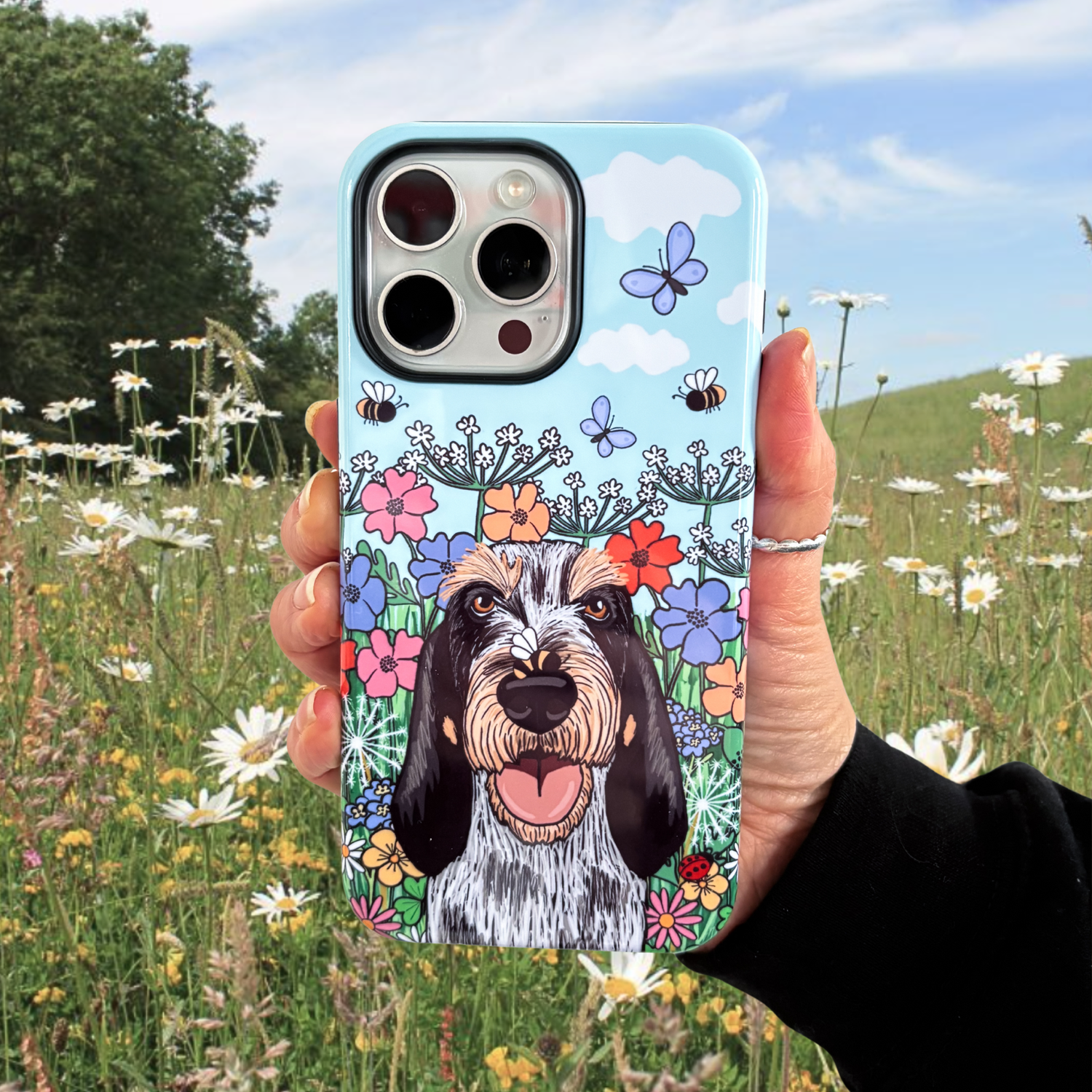 Personalised Life is Better Wildflower Mobile Phone Case