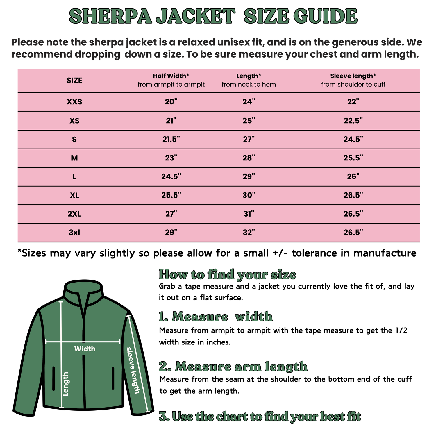 Khaki Personalised Life is Better Sherpa Jacket