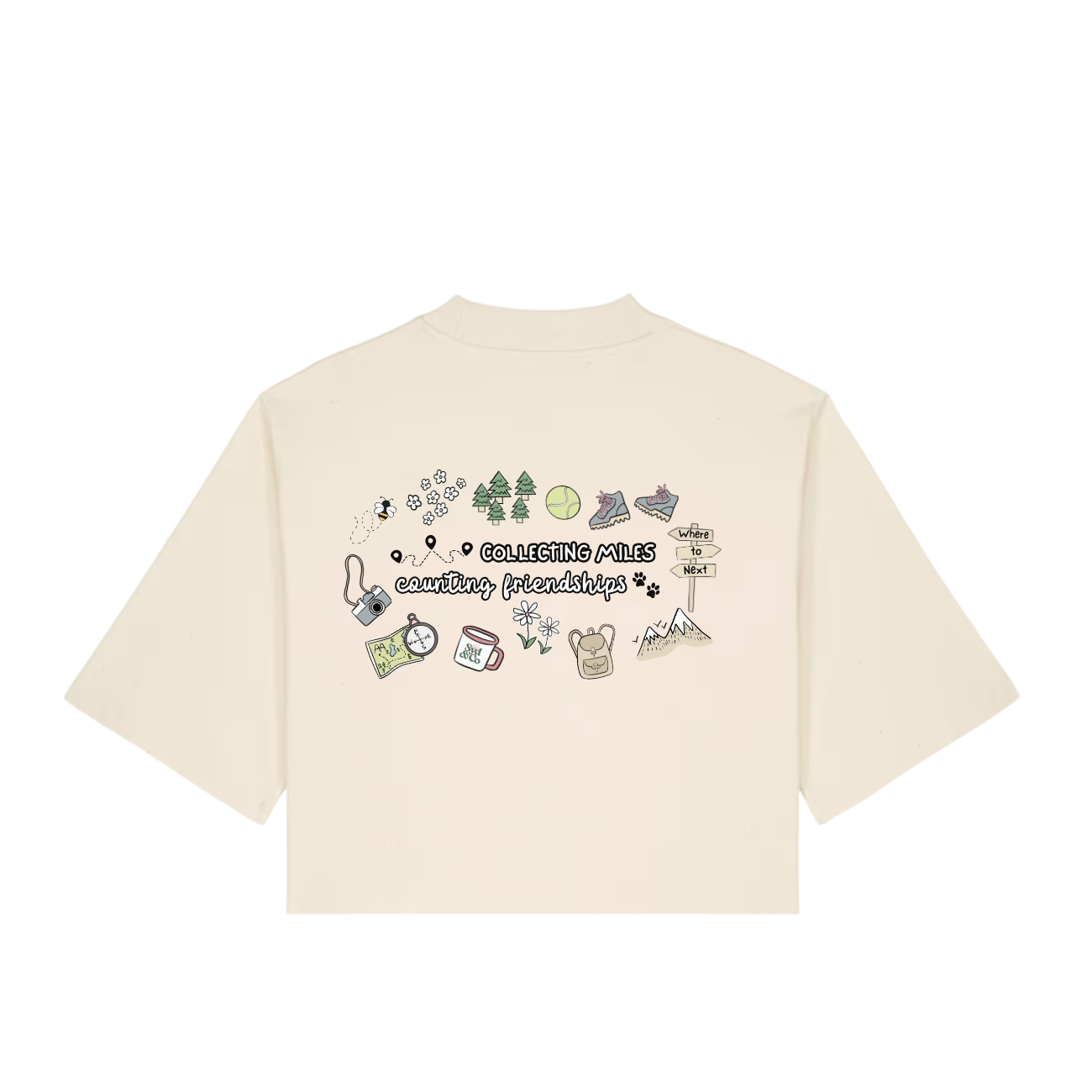 Personalised North West Walkies Boxy Tee