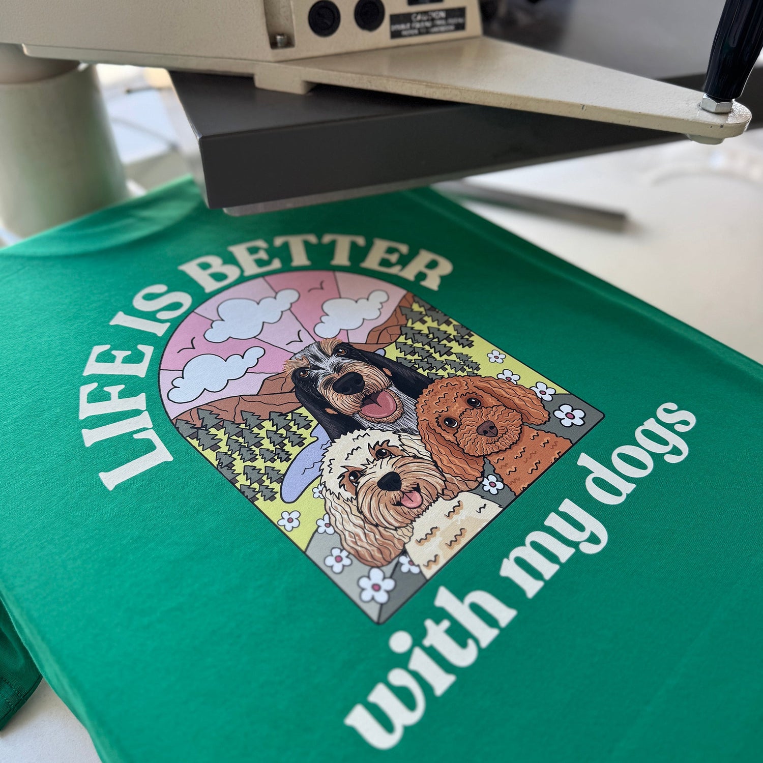 Personalised Life Is Better With Your Dog T Shirt