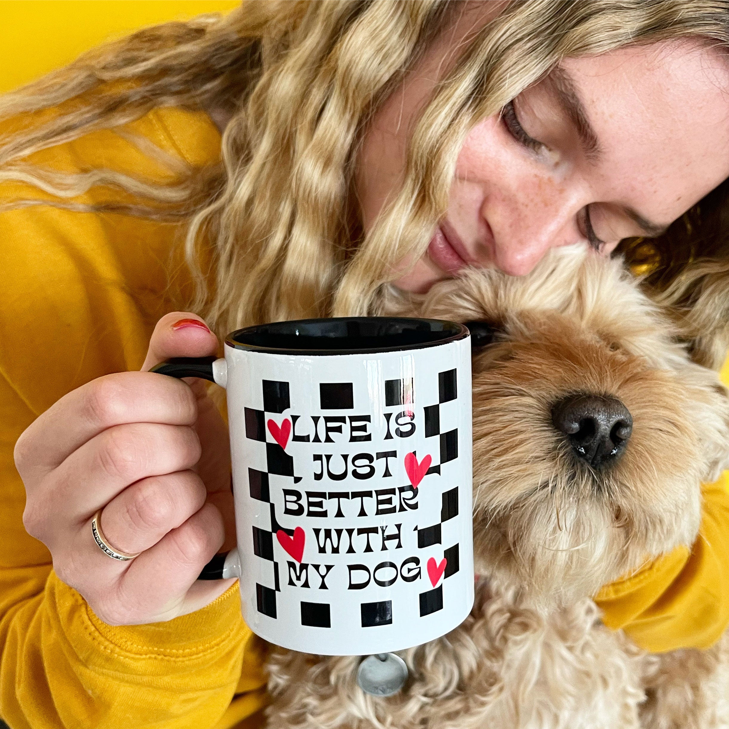 Life Is Just Better With My Dog Coaster