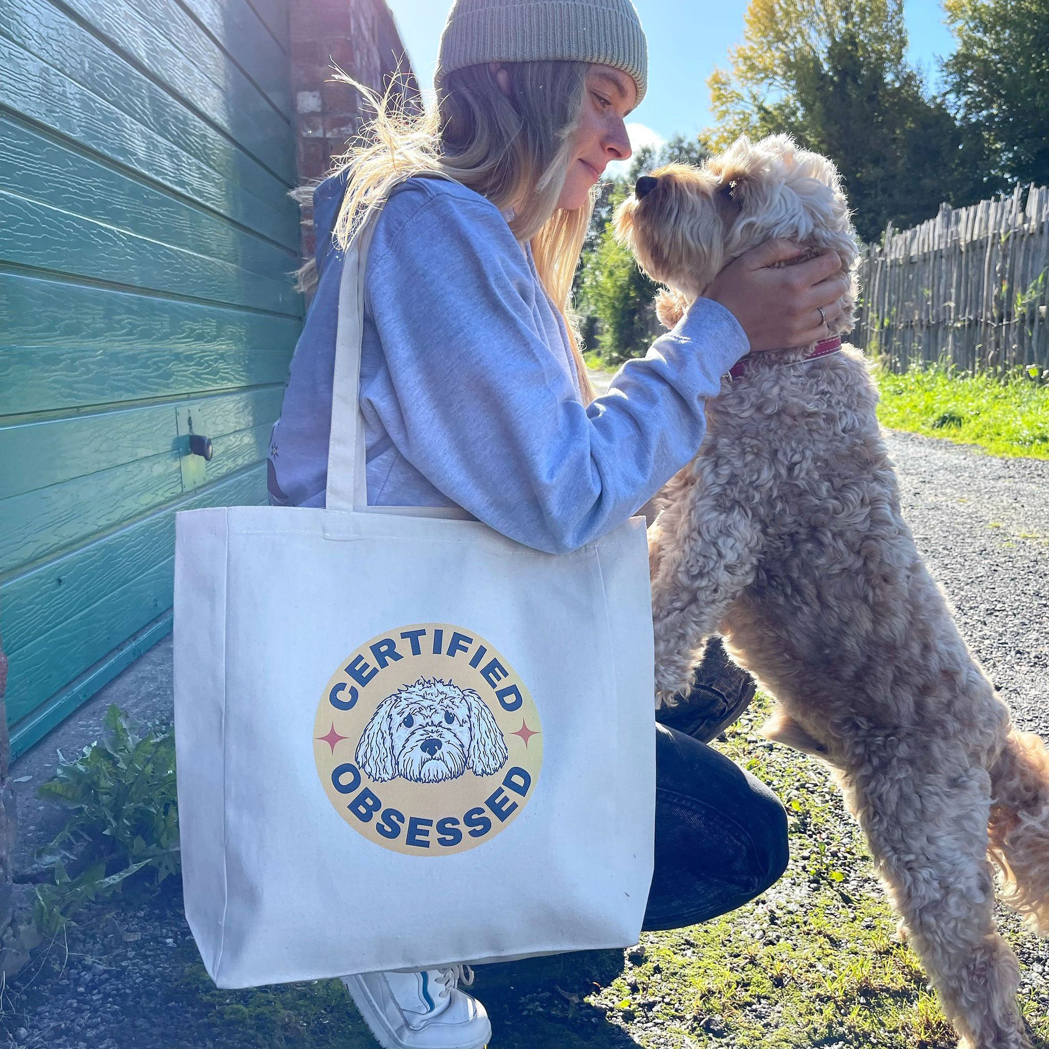The Certified Obsessed Dog Lover Tote Bag
