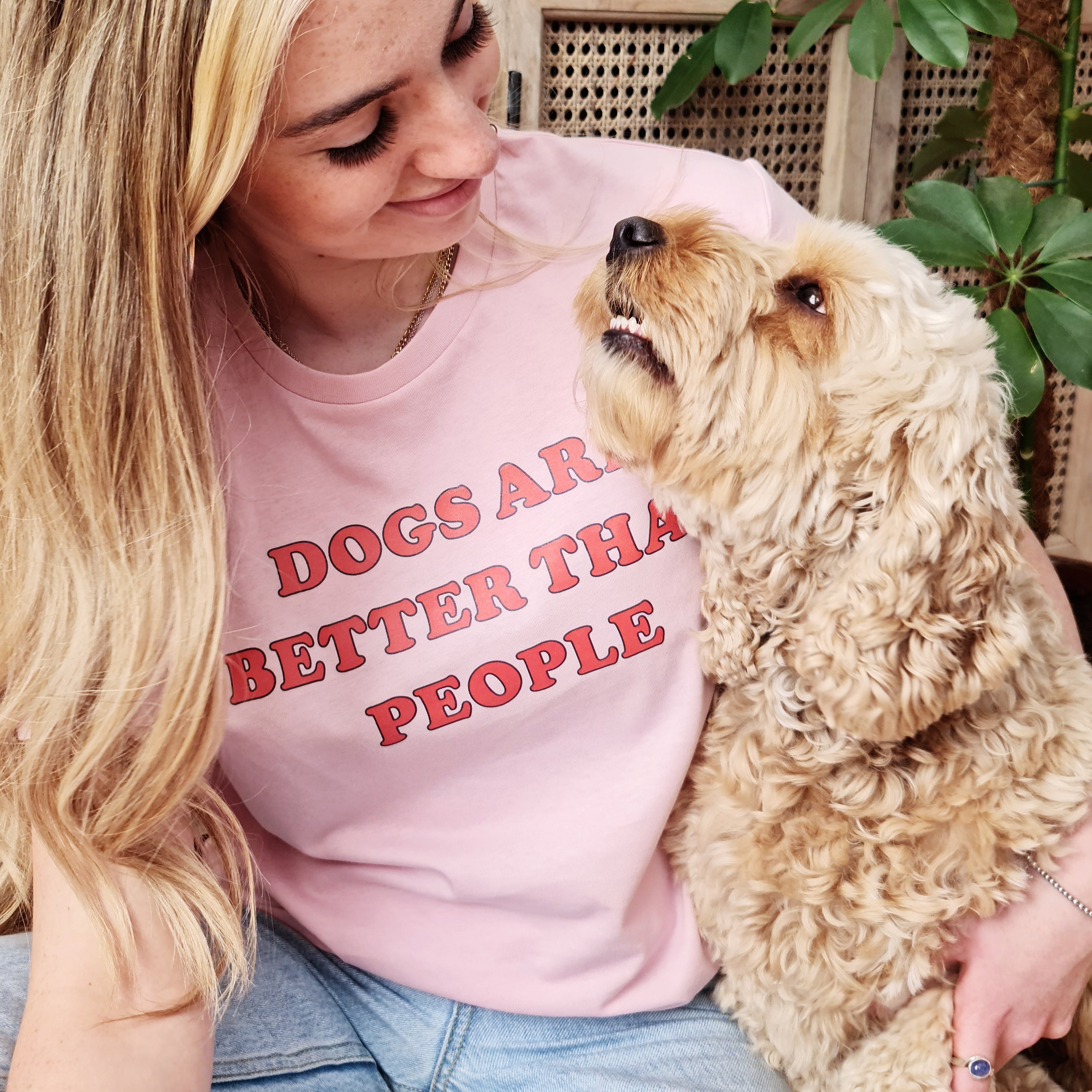 Dogs Are Better Than People Organic T shirt