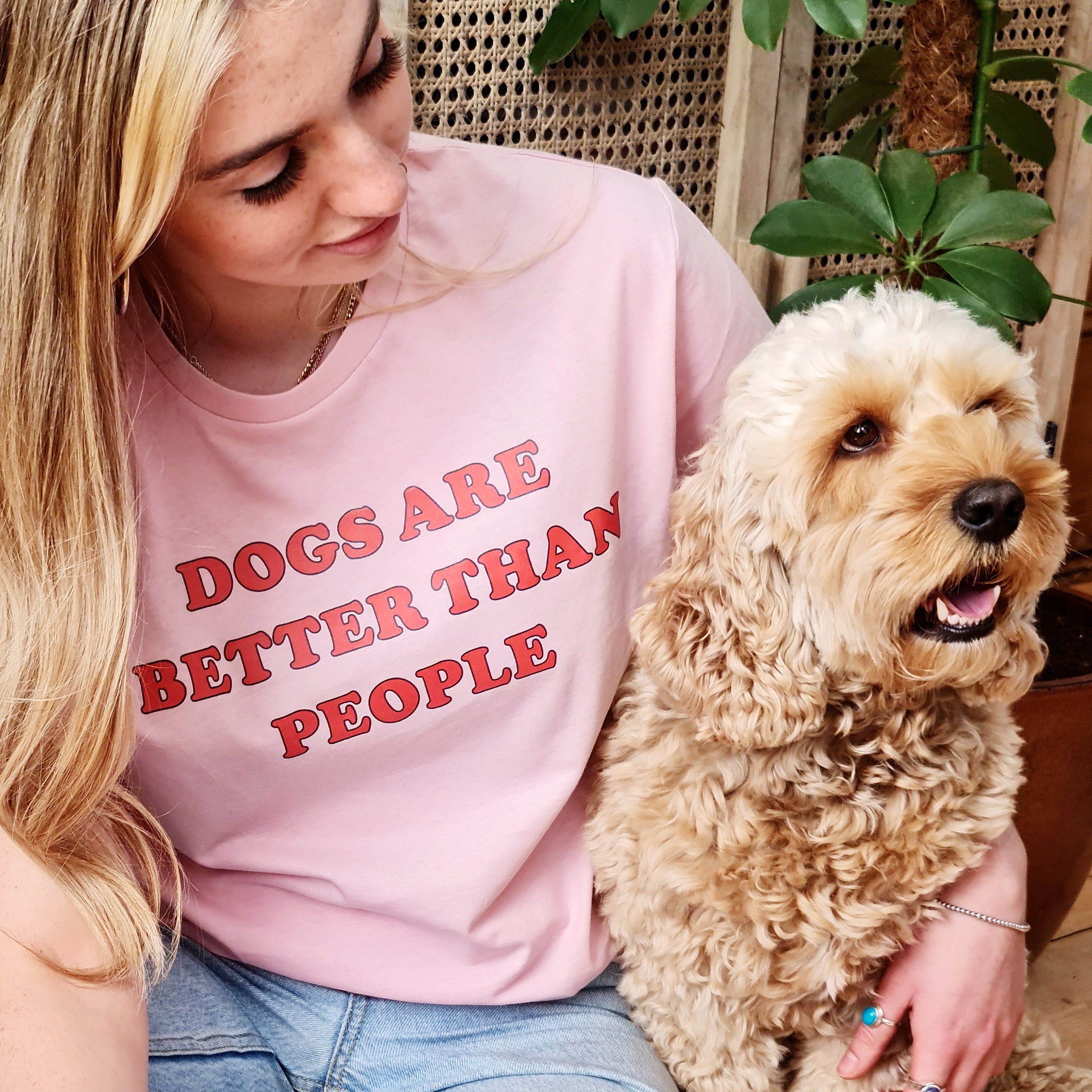 Dogs Are Better Than People Organic T shirt