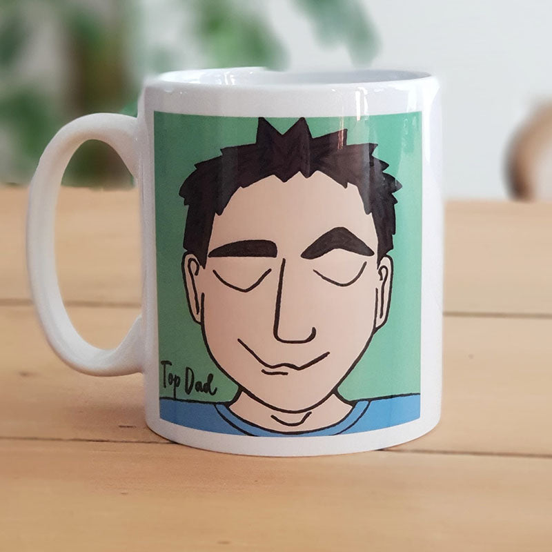 Personalised Top Dad Mug