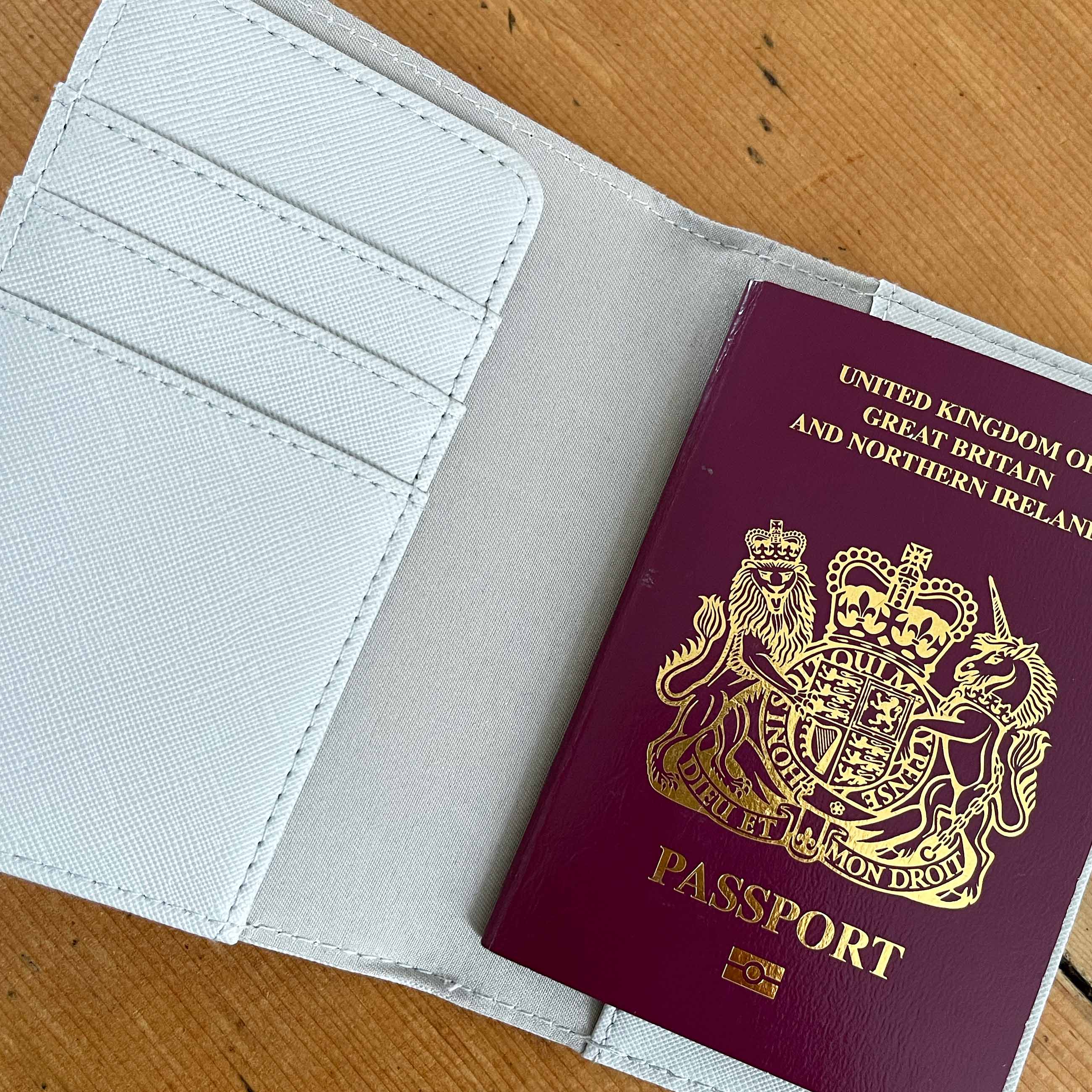 Personalised Passport Cover And Luggage Tag