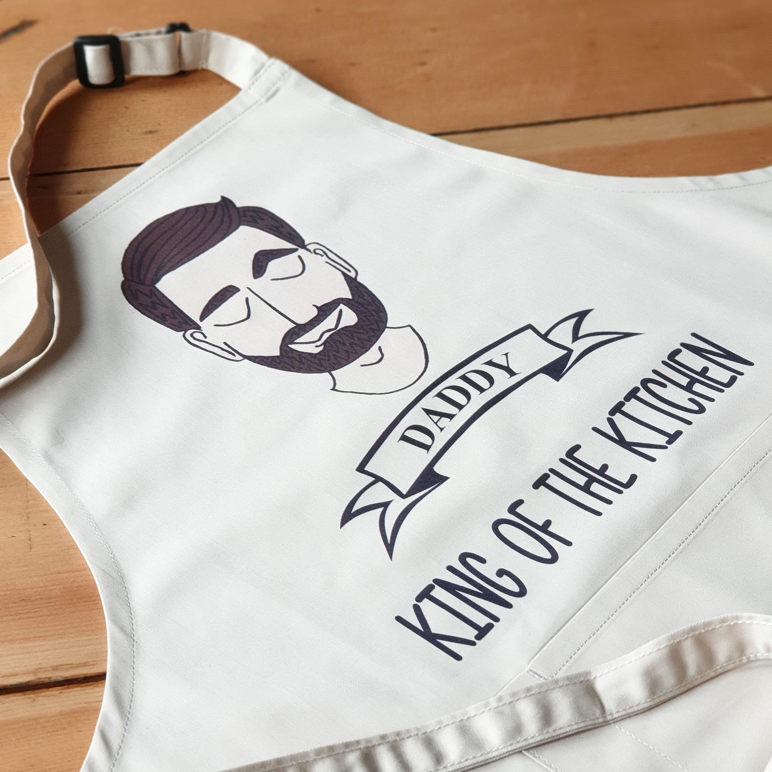 Personalised King of the Kitchen Mens Apron