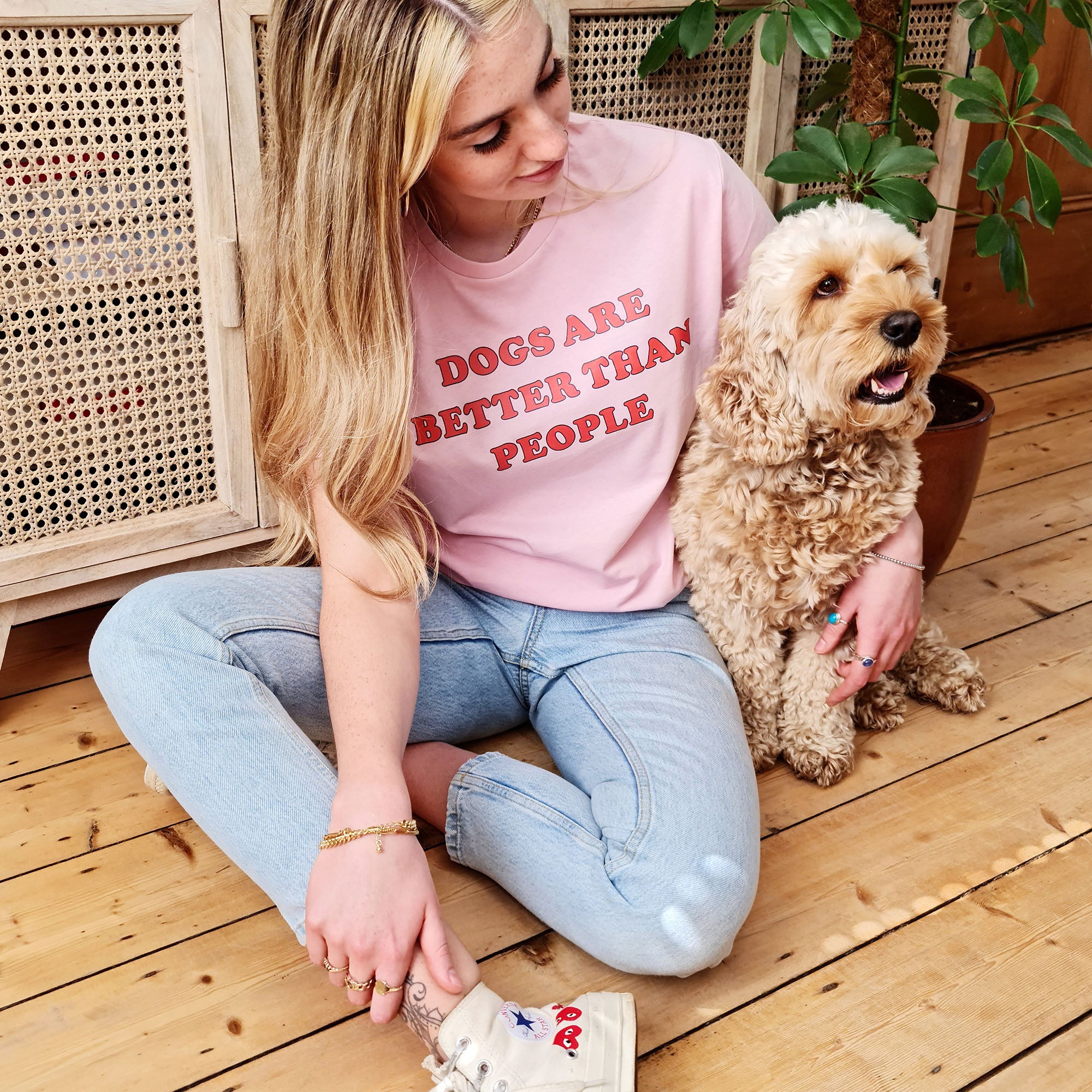 Dogs Are Better Than People Organic T shirt
