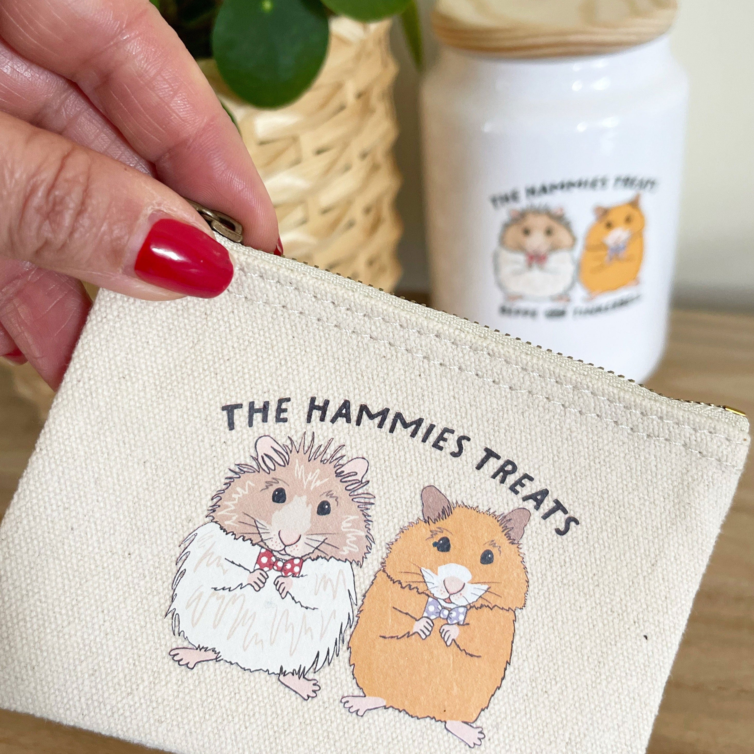 Personalised Hamster Treat Jar