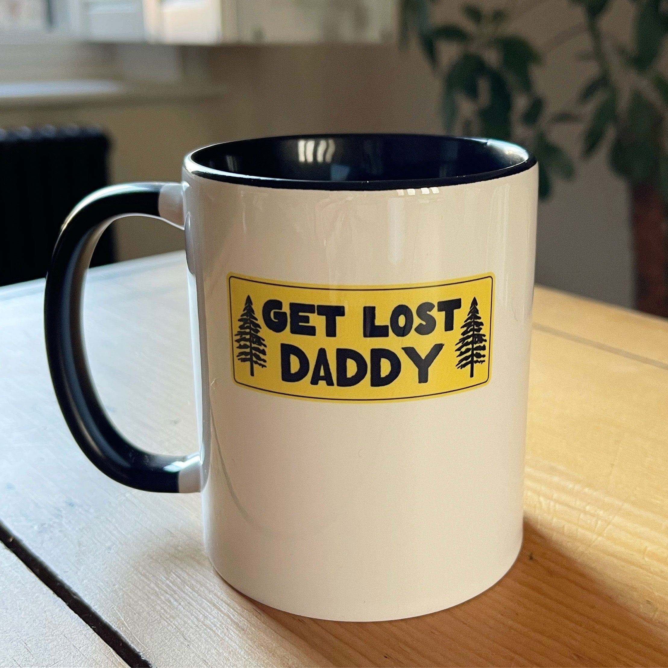 Personalised Get Lost Dad Fathers Day Mug