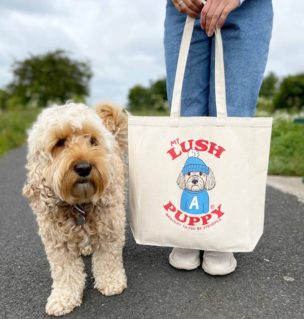 Personalised My Lush Puppy Tote SydandCo