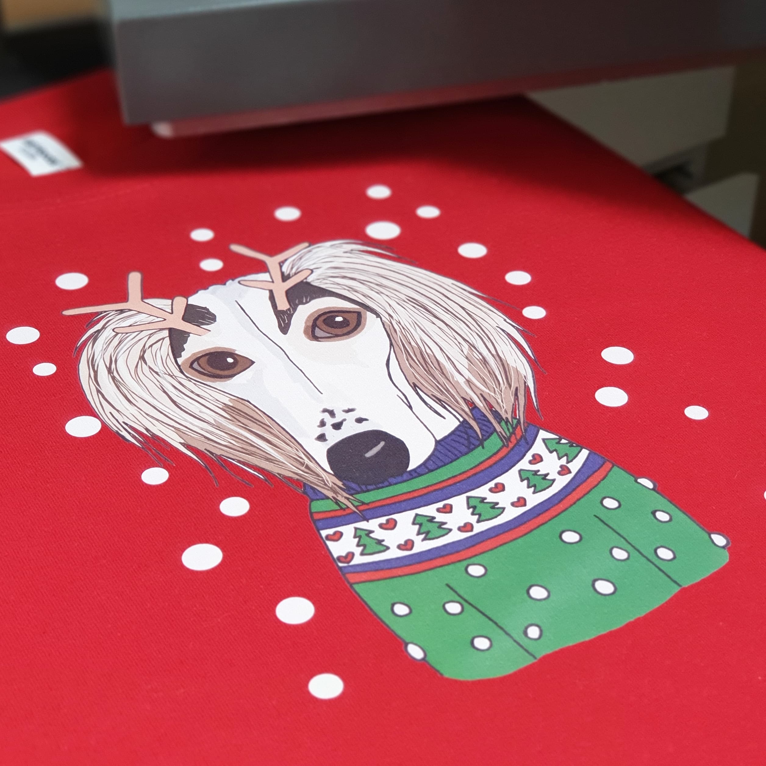 Personalised Dog Lover Christmas Jumper