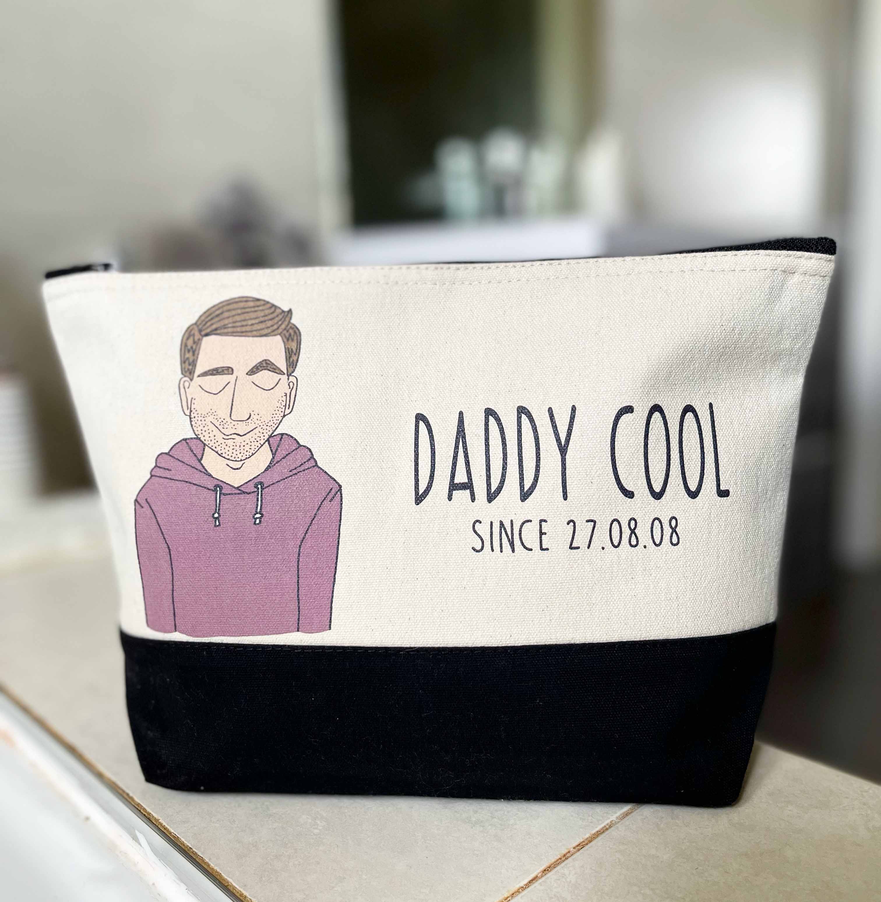 Personalised Daddy Cool Washbag