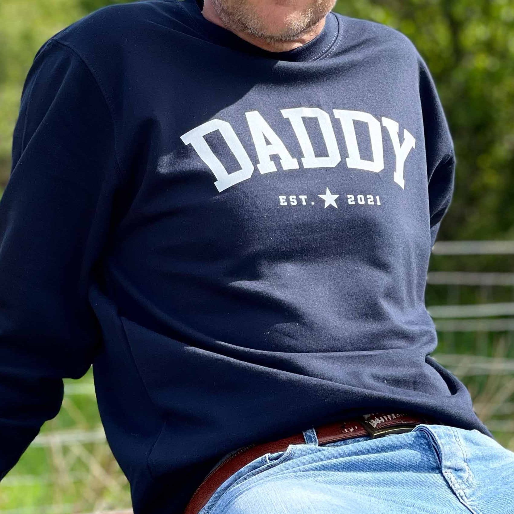 Personalised Daddy Sweatshirt