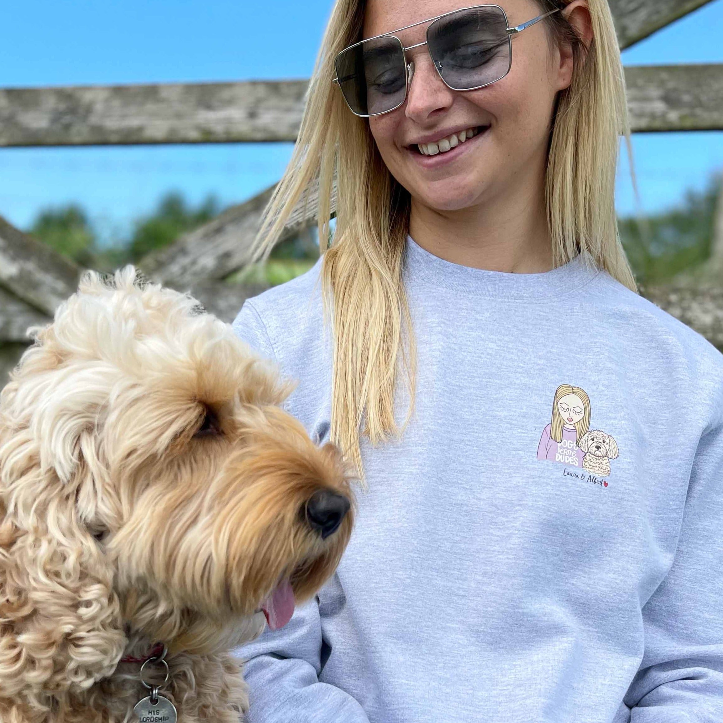 Personalised You and Your Dog Sweatshirt