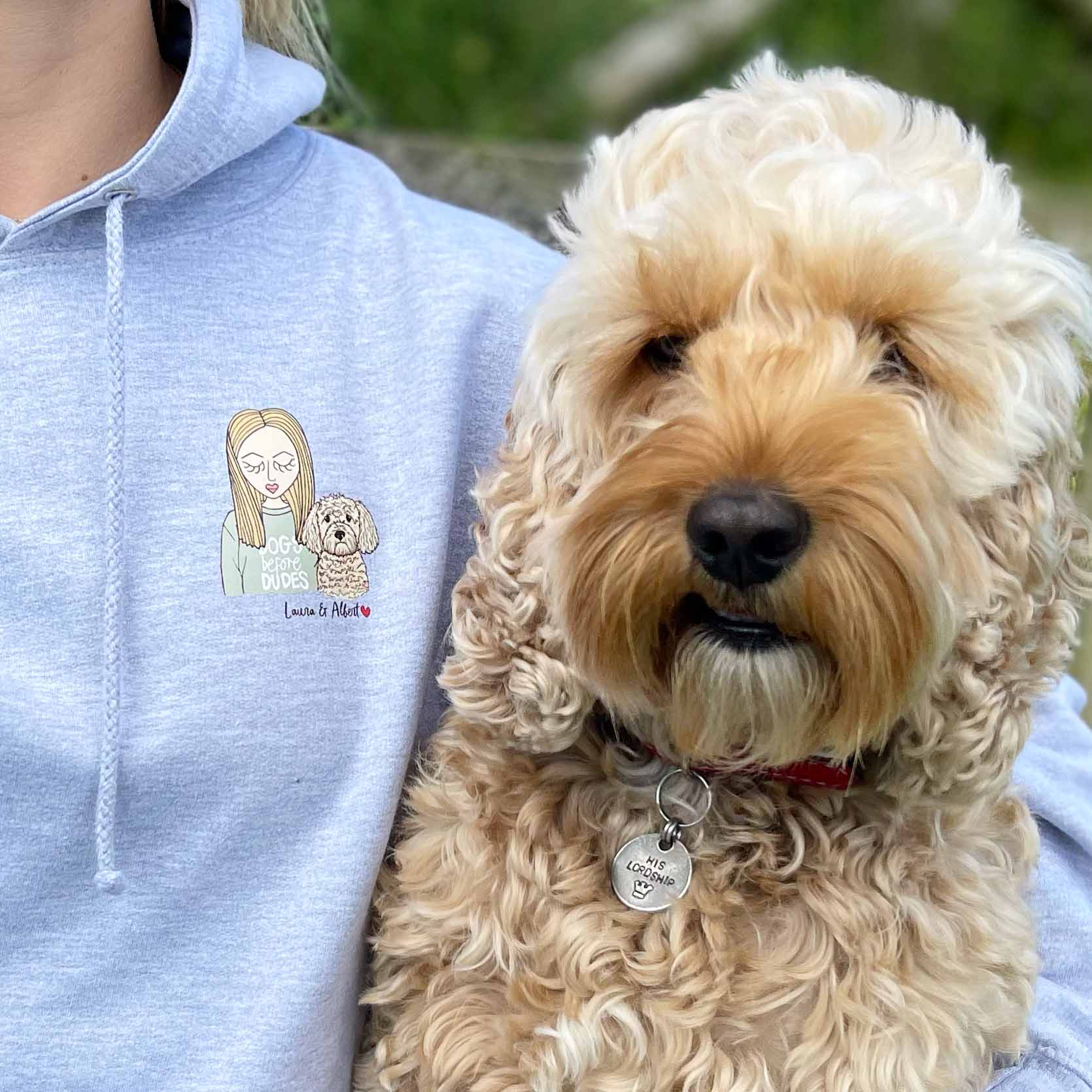 Personalised You and Your Dog Hoody