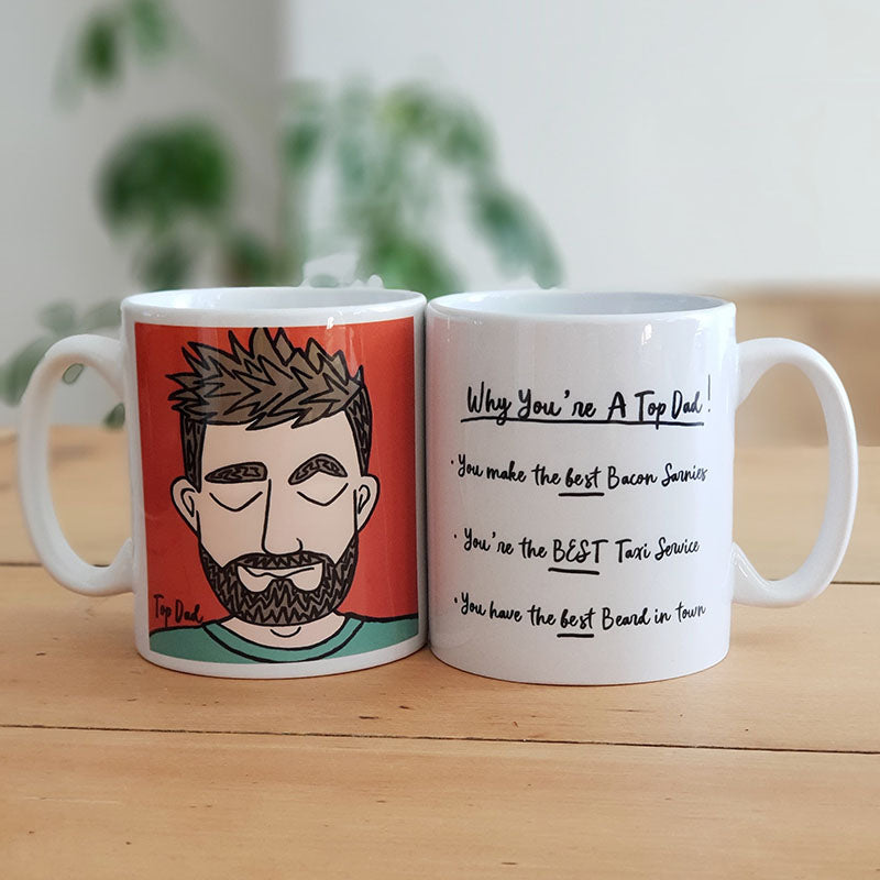 Personalised Top Dad Mug