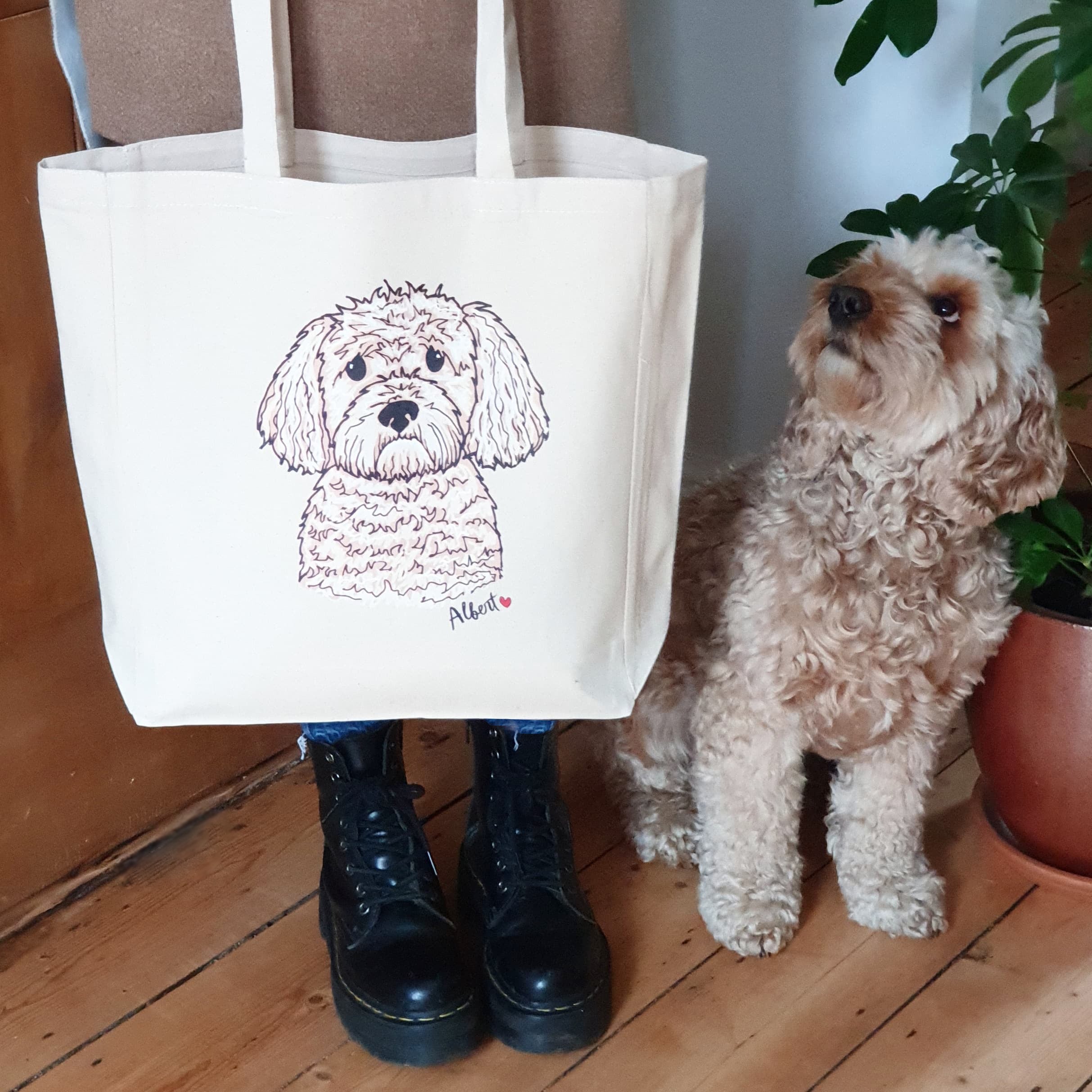 The Personalised Dog Tote