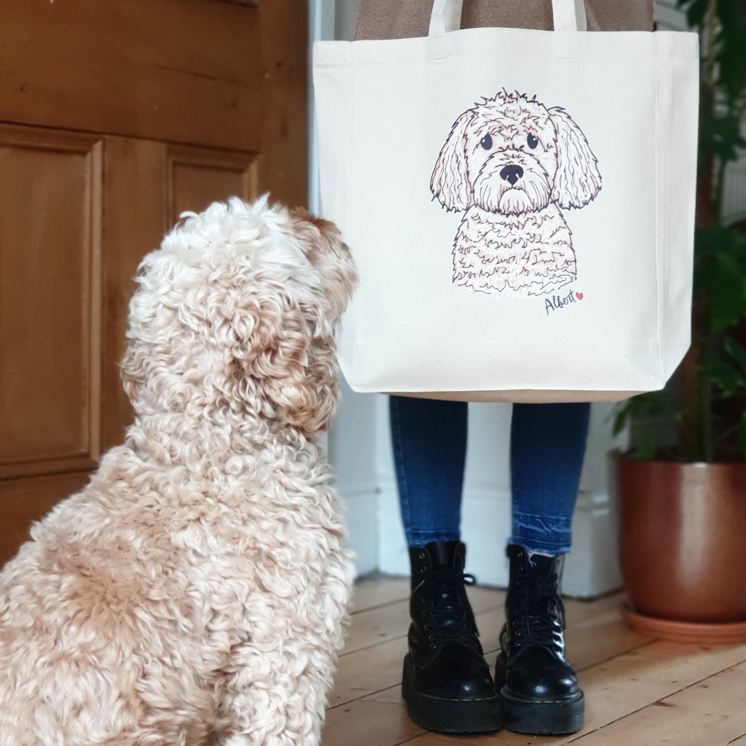 The Personalised Dog Tote