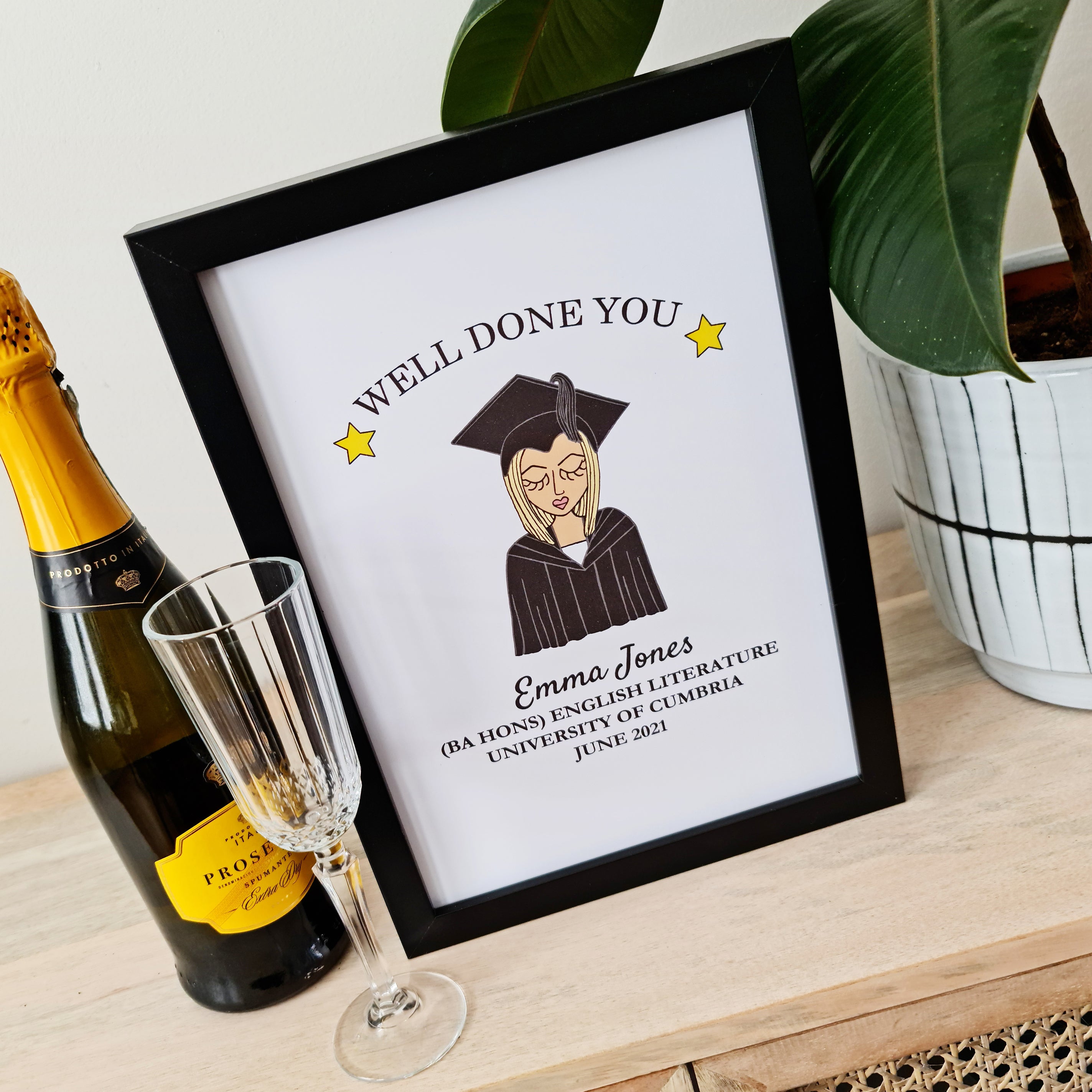 Personalised Graduation Print