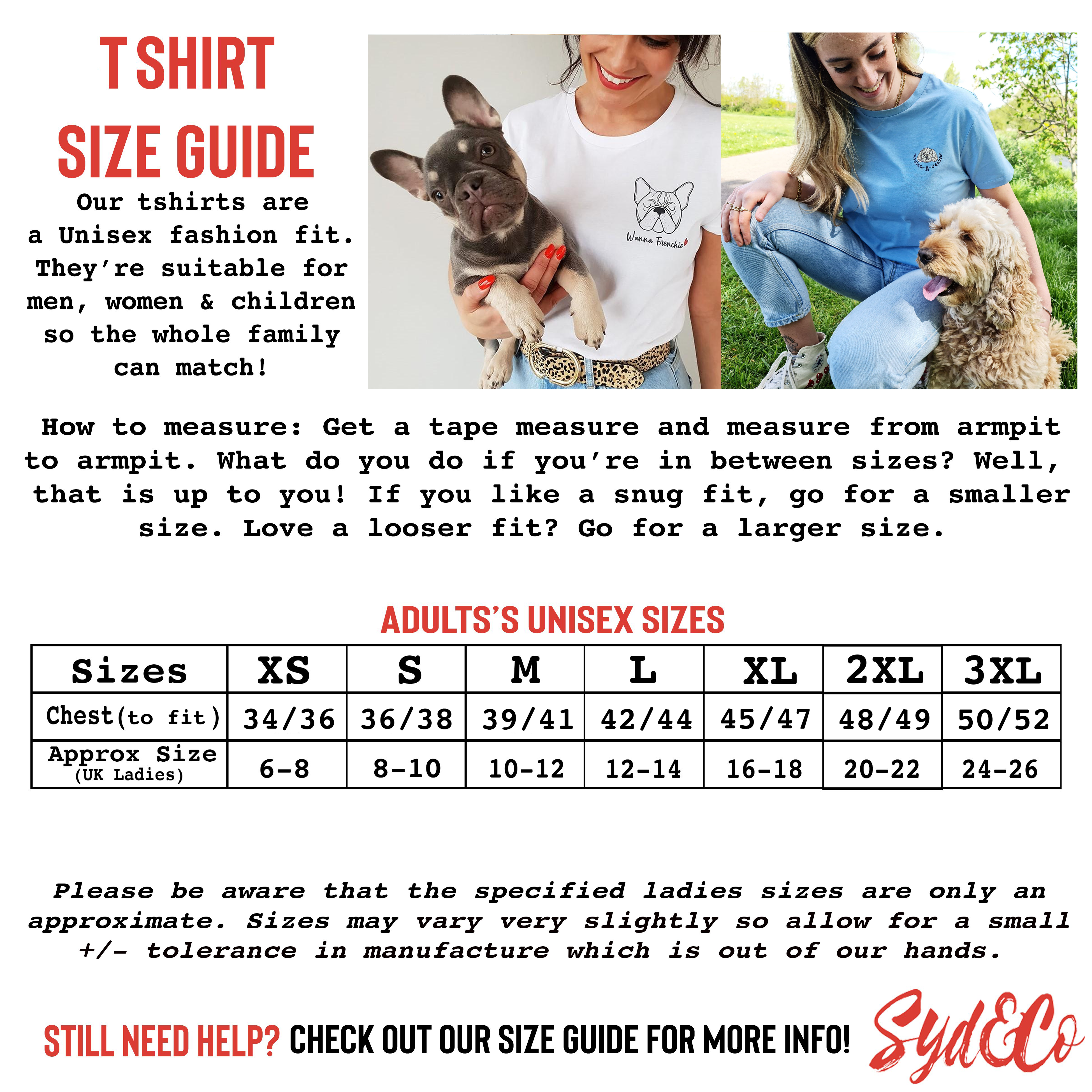 Personalised You and Your Dog T shirt