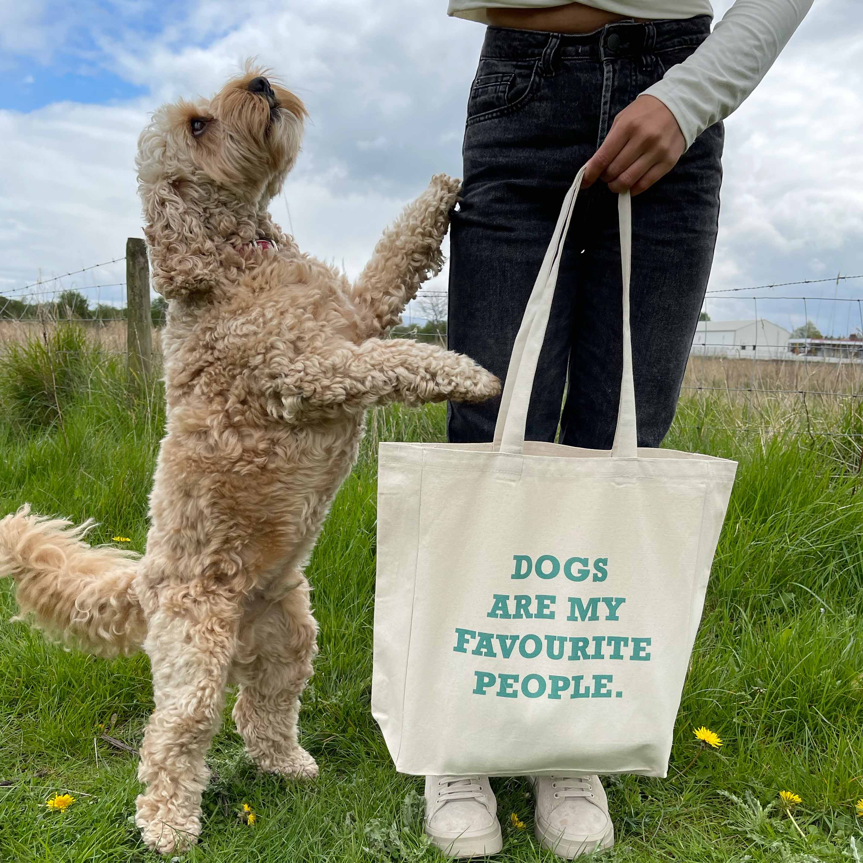 Dogs Are My Favourite People Tote