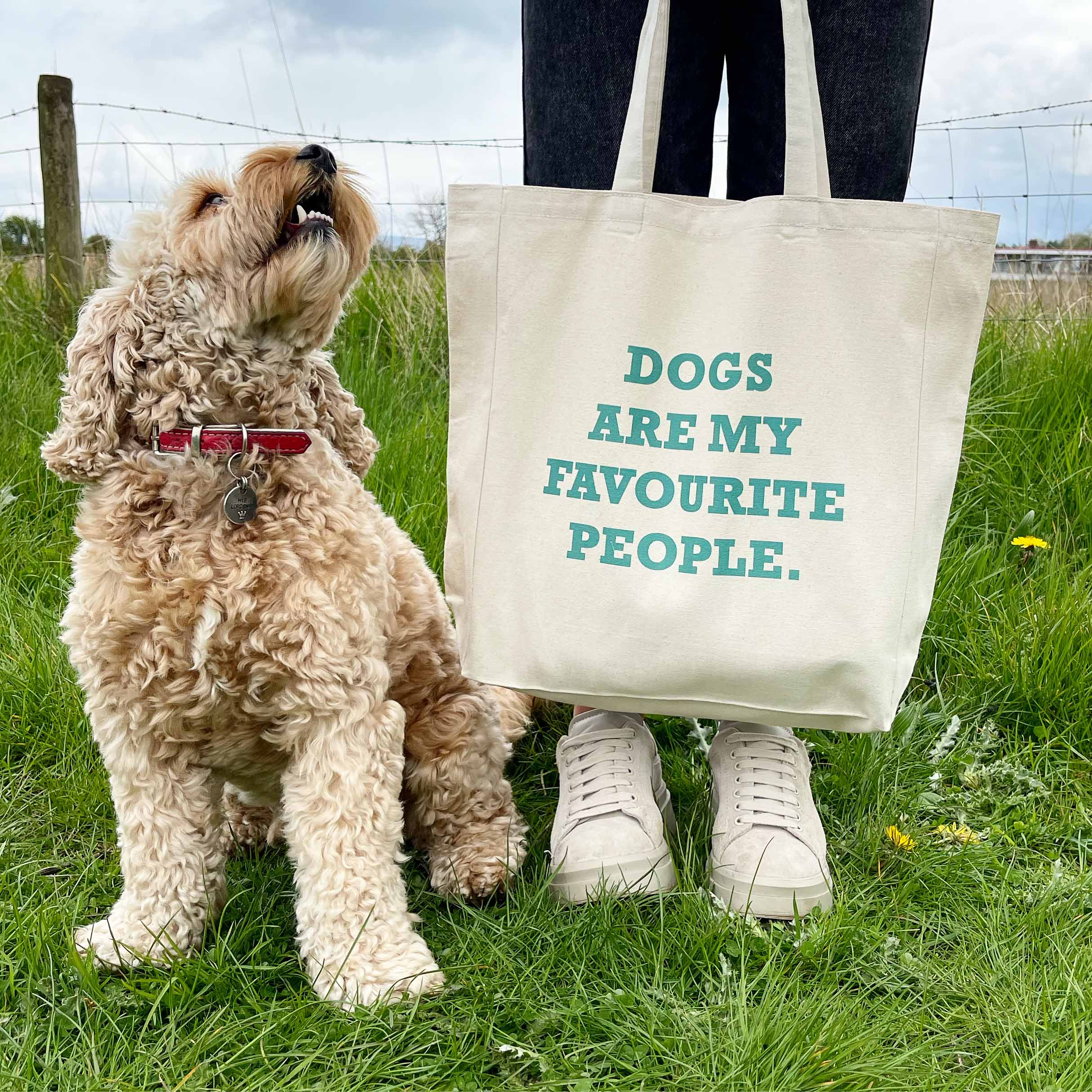 Dogs Are My Favourite People Tote