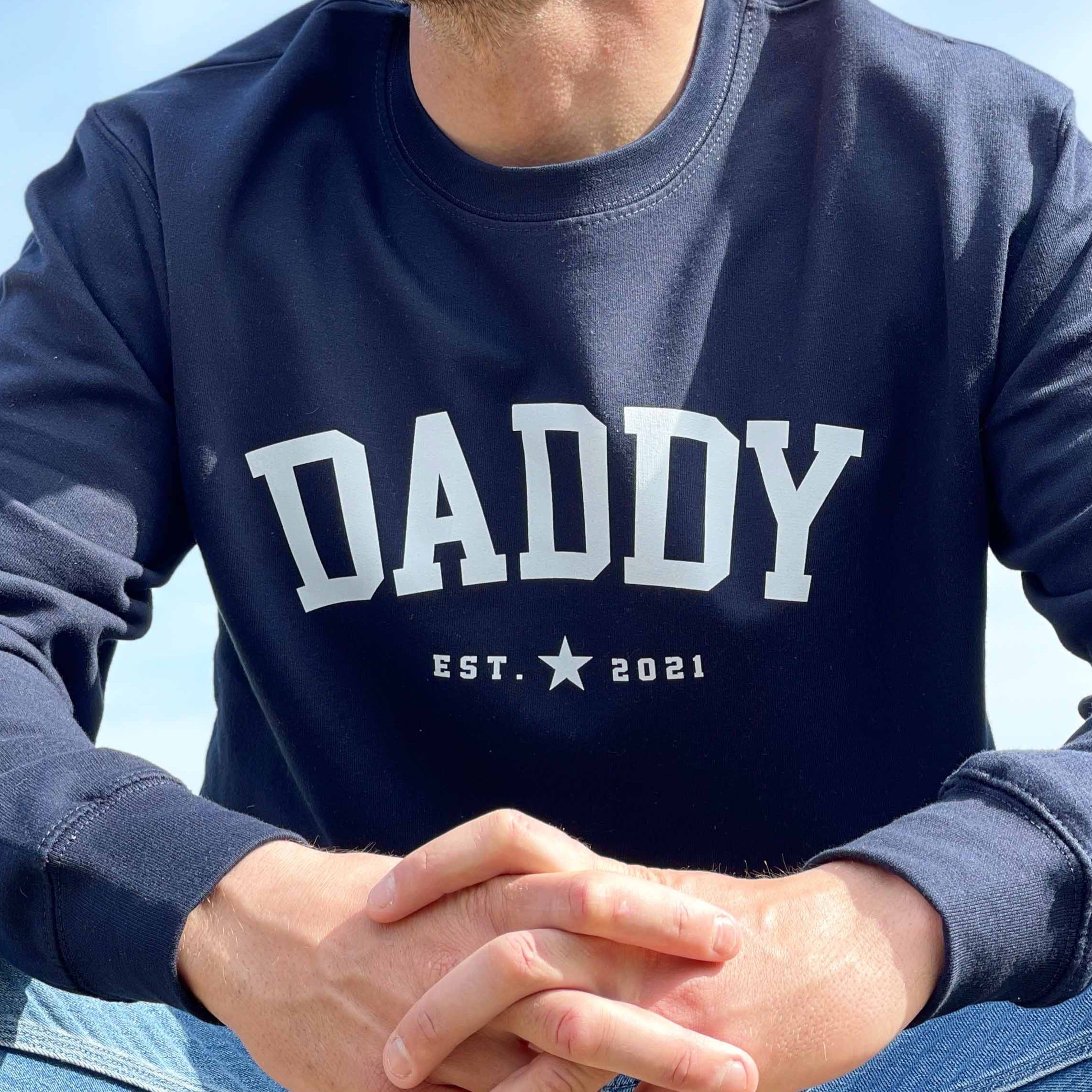 Personalised Daddy Sweatshirt