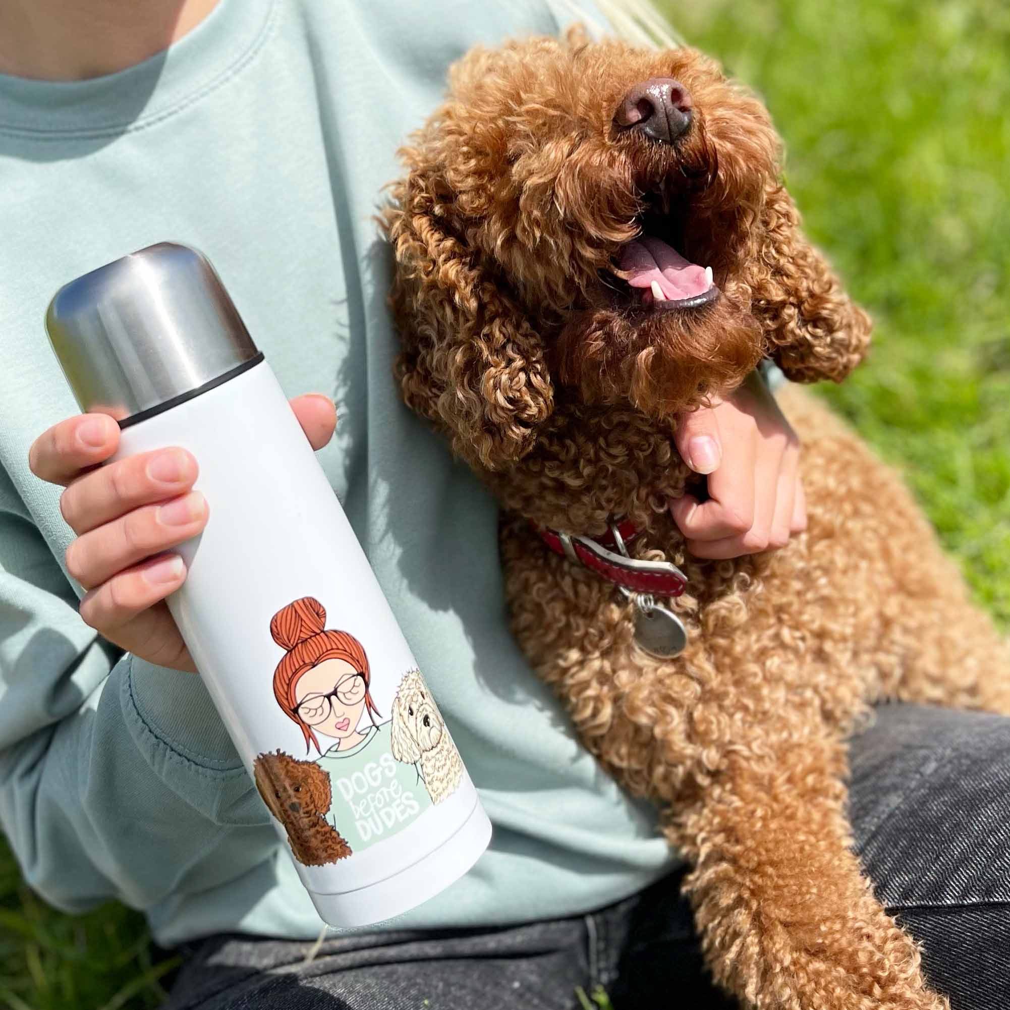 Personalised Dog Mum Flask