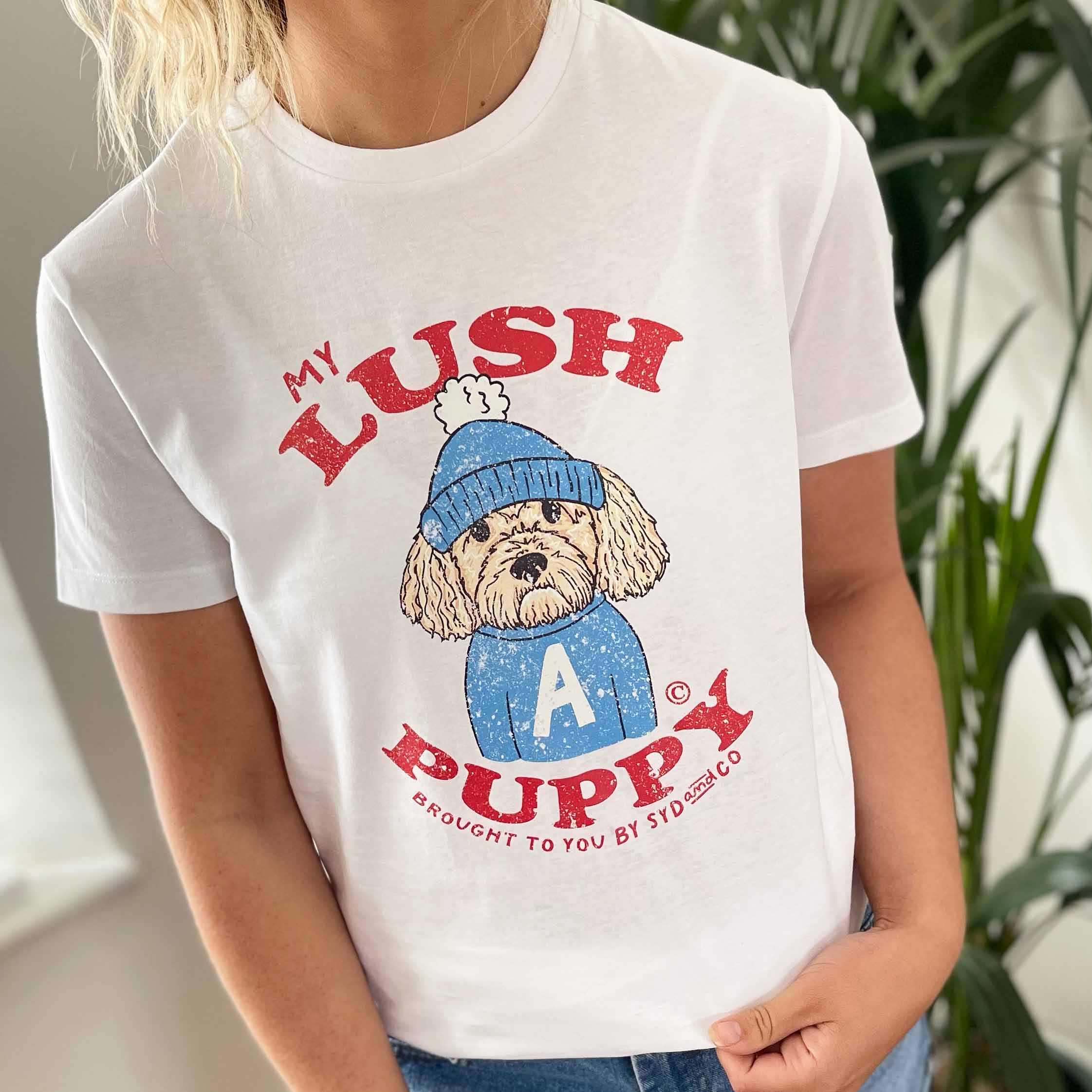 My Lush Puppy Personalised Dog T shirt