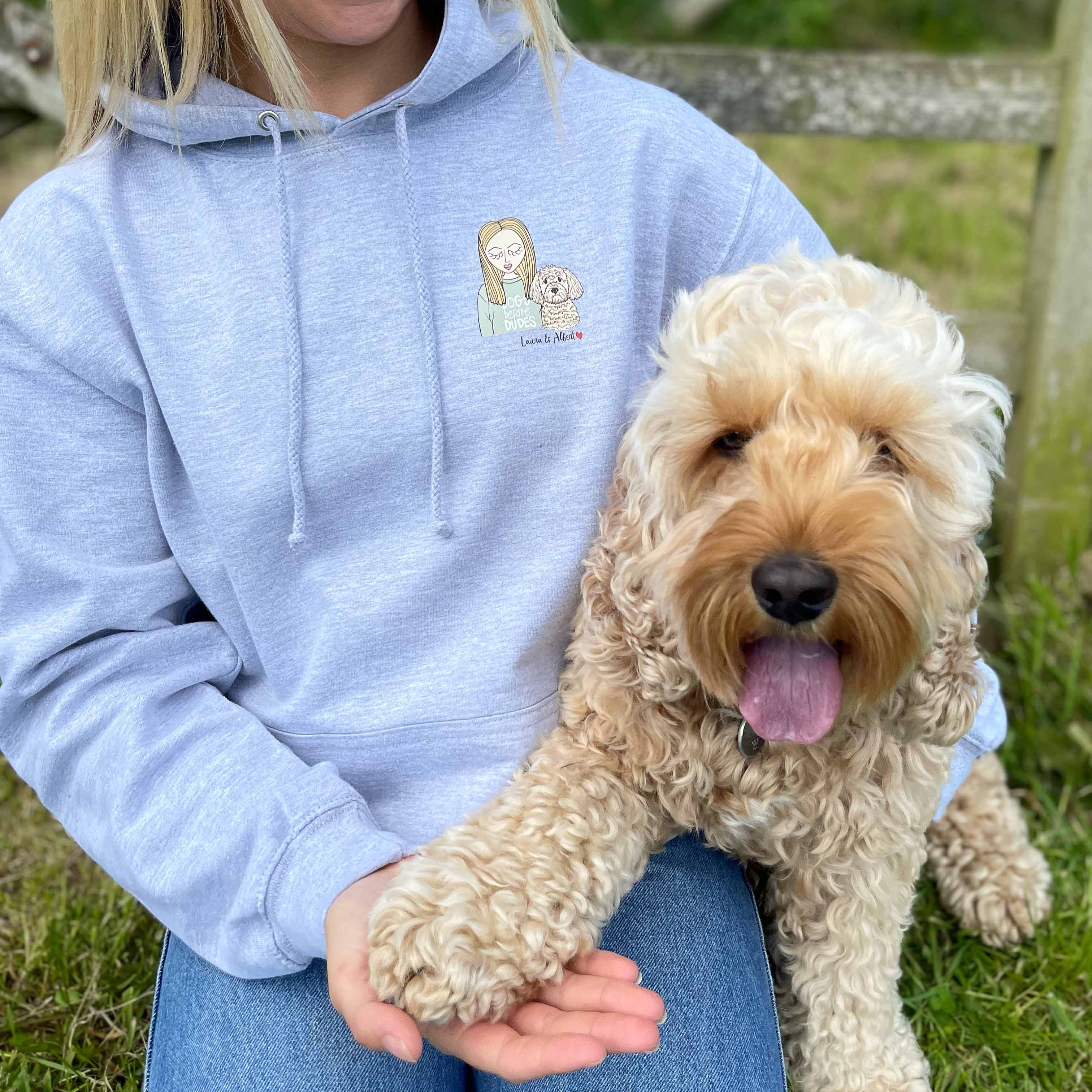 Personalised You and Your Dog Hoody