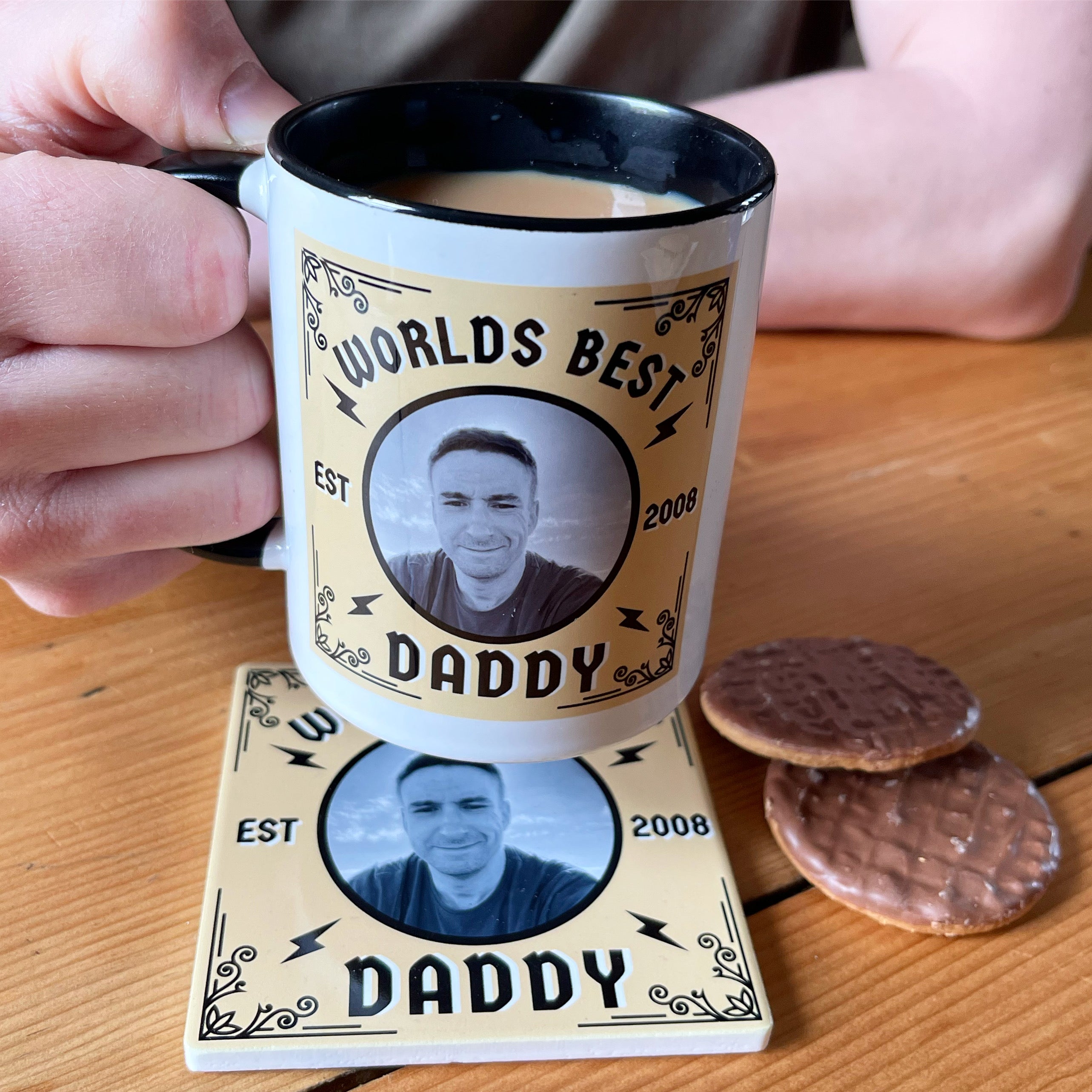 Personalised Worlds Best Dad Photo Mug