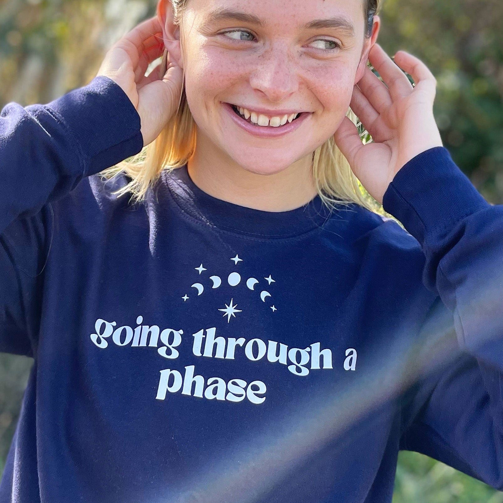 Going Through a phase Moon Sweatshirt