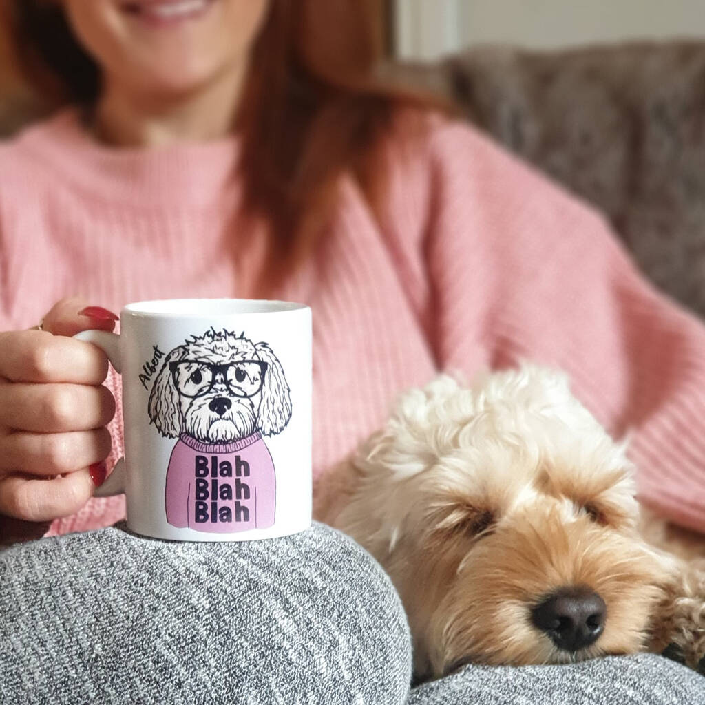 Personalised Dog in a Jumper Mug
