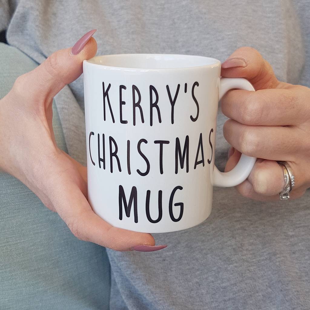Personalised Christmas Mug for Her