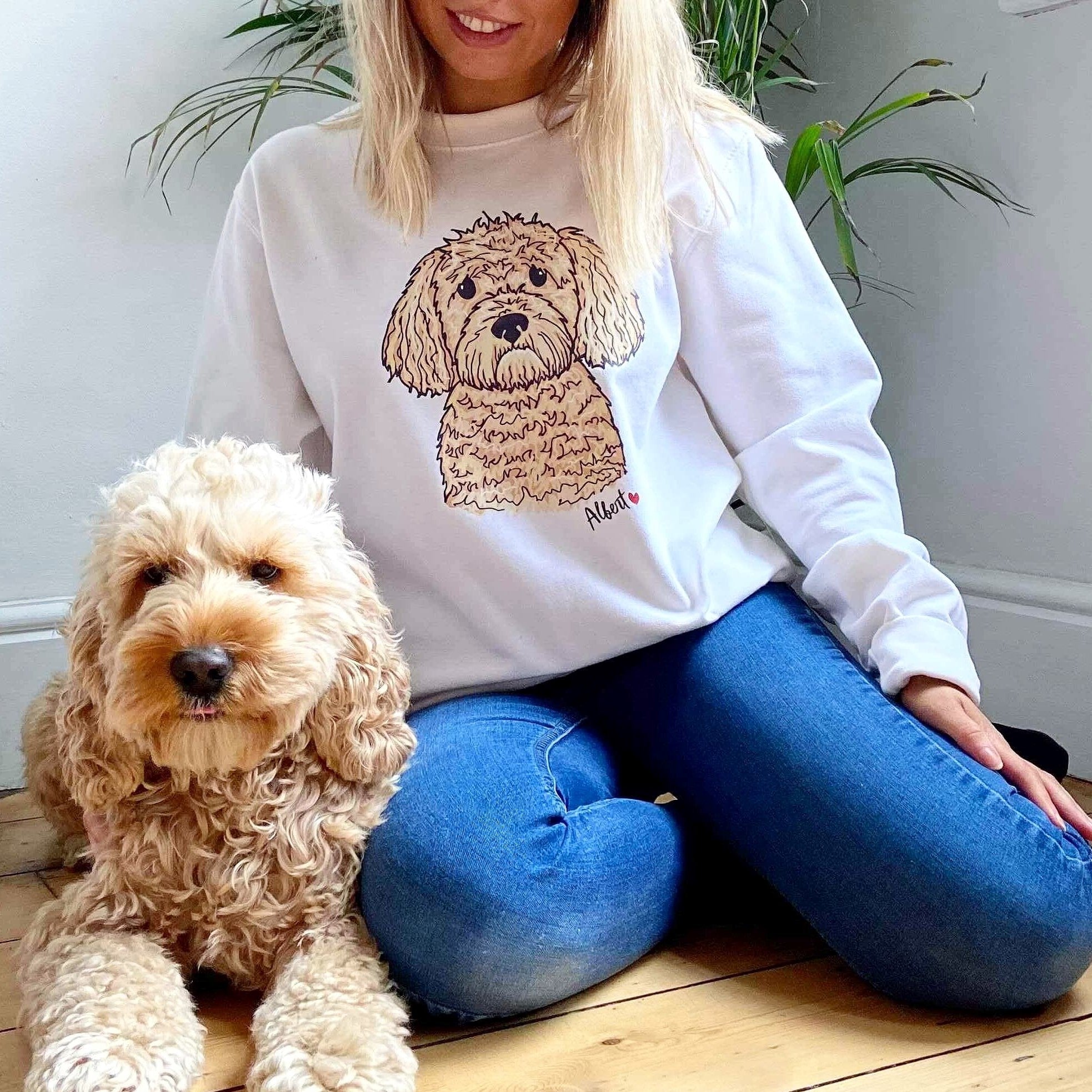 The Personalised Naked Dog Jumper