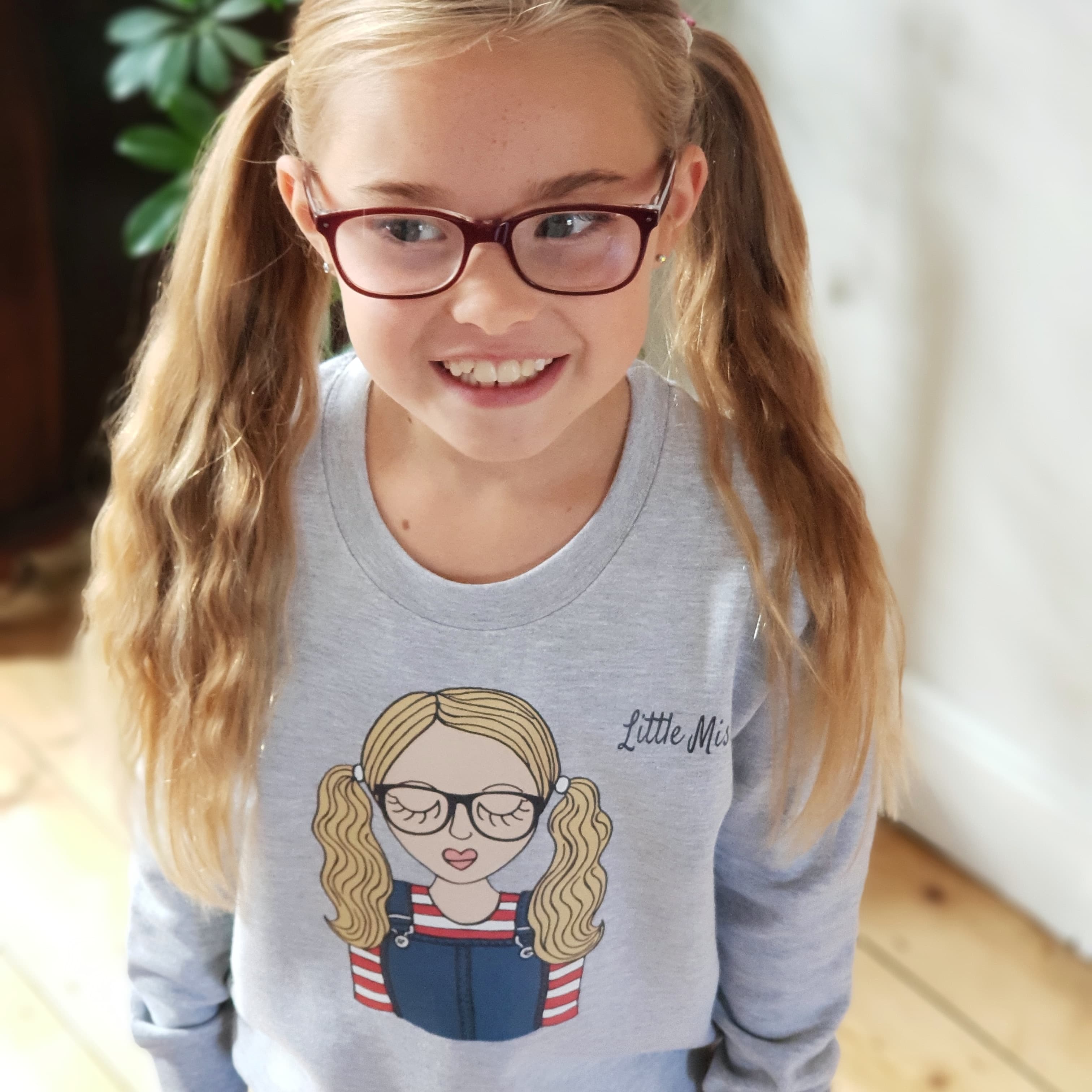 Personalised Little Miss Sweatshirt