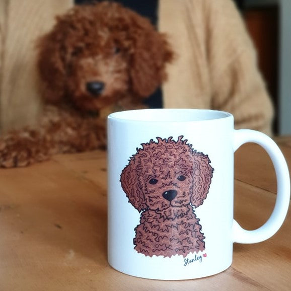 Personalised Christmas Dog Lover Mug Stocking Filler By Syd&Co