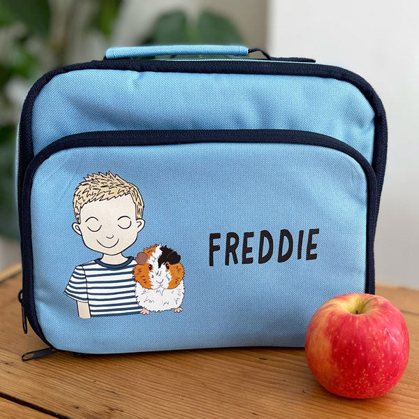 Personalised Back To School Lunch Bag With Pet