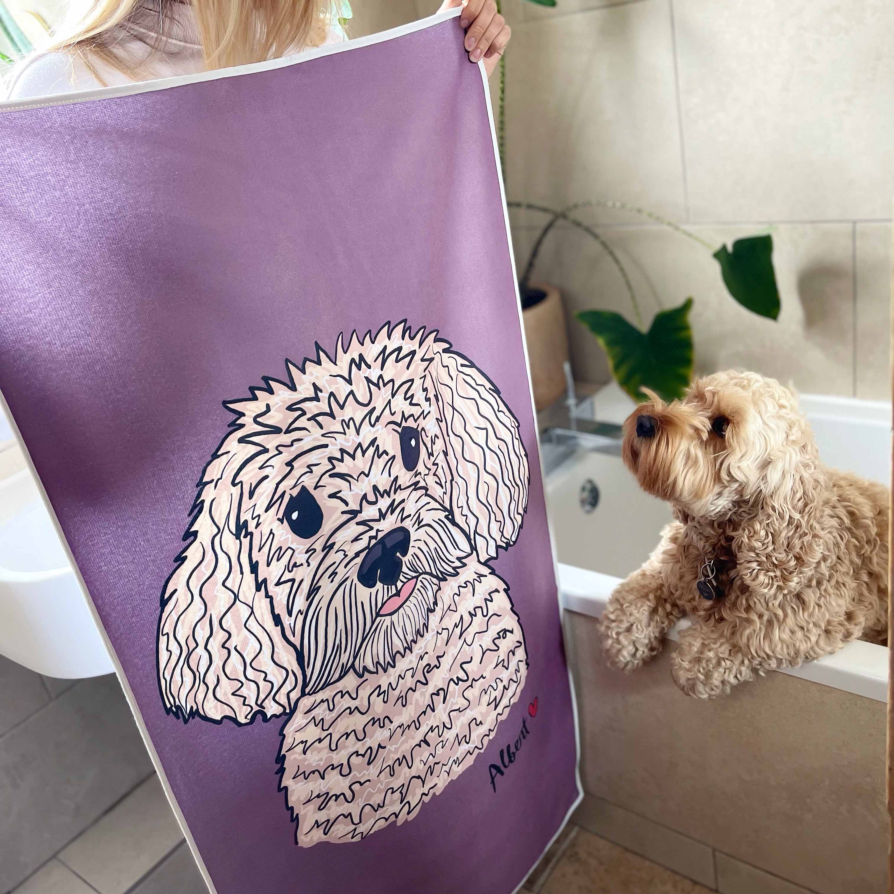 Personalised Pet Towel