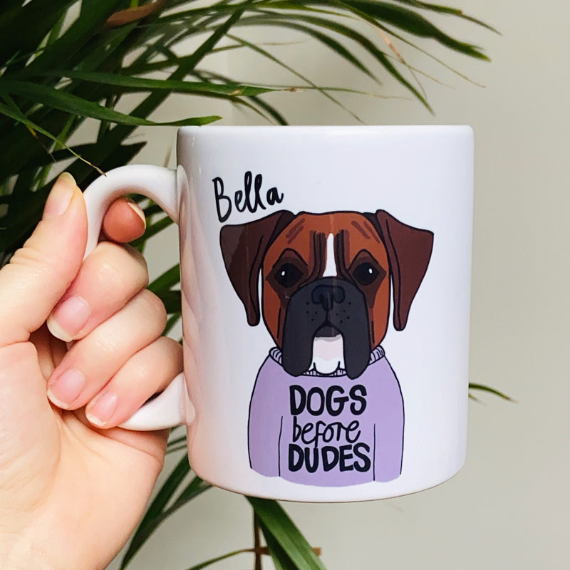 Personalised Dog in a Jumper Mug