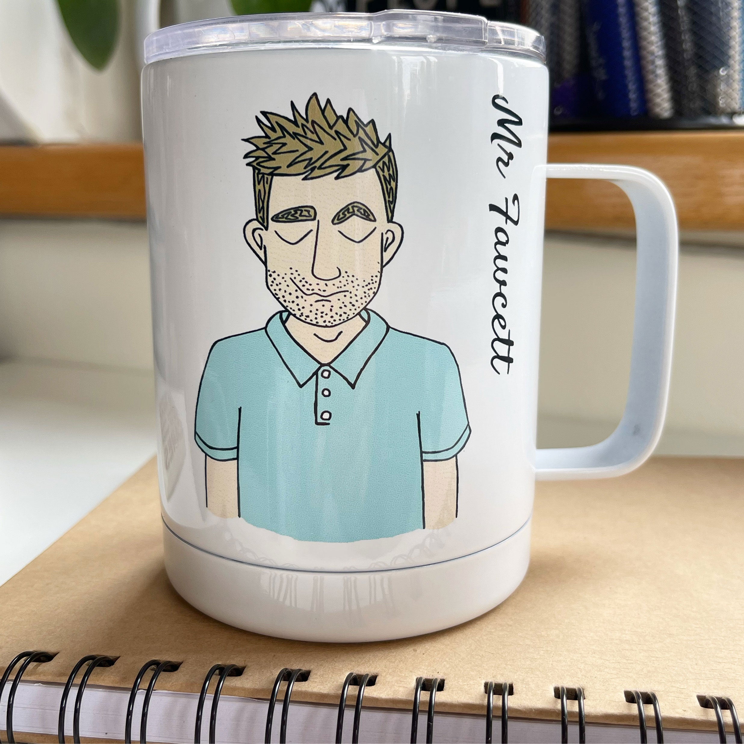 Personalised Insulated Teacher Travel Mug